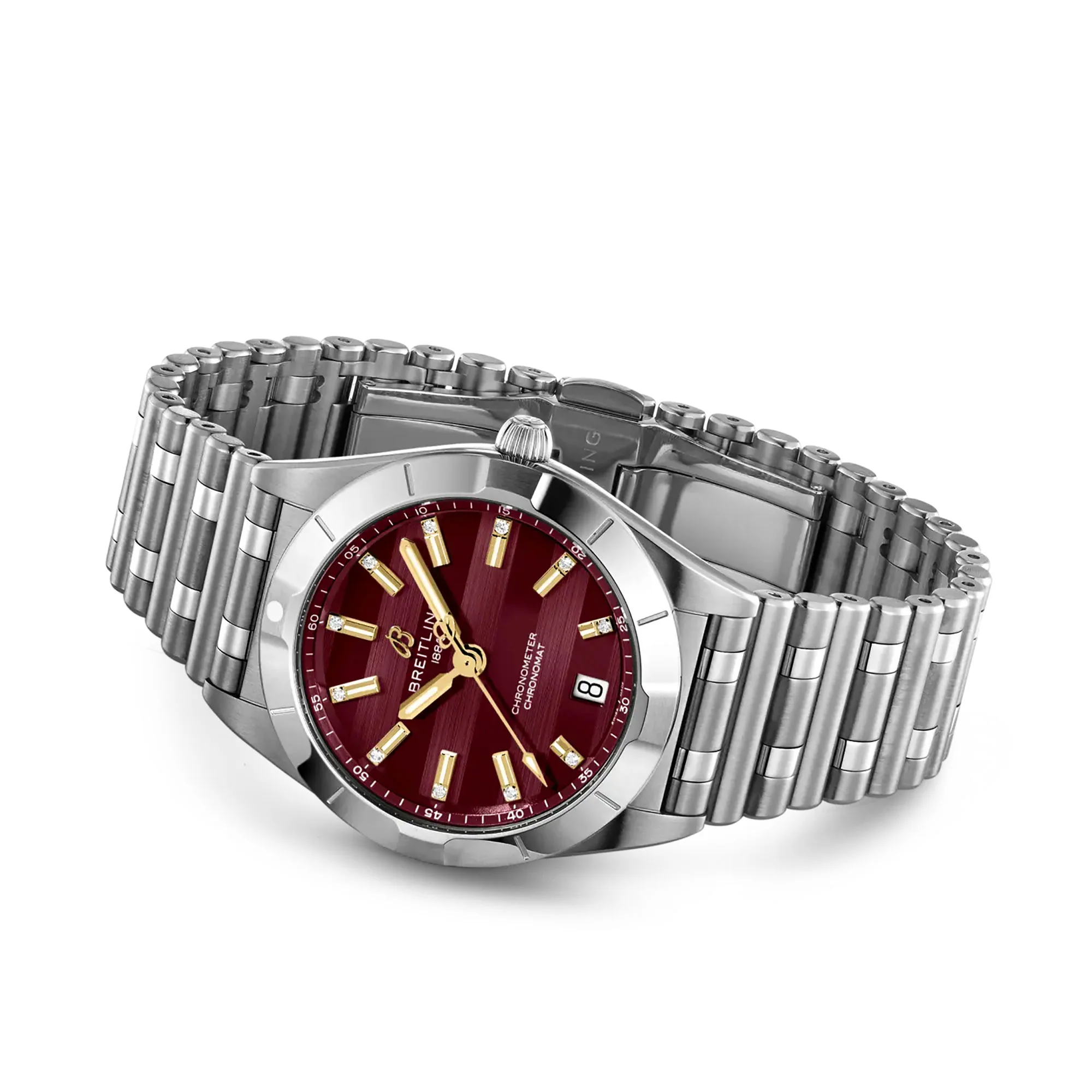 Breitling Chronomat Six Nations Wales 32mm Quartz Watch A773108A1K1A1 - Image 3
