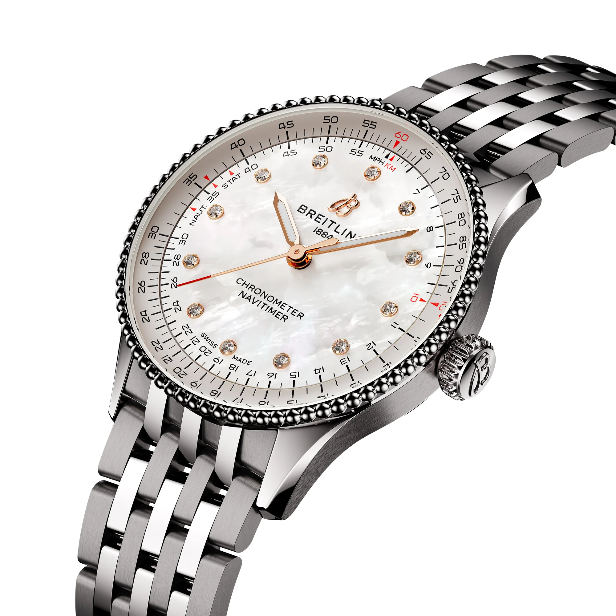Breitling Navitimer 36mm Automatic Watch A17327211A1A1 - Image 2