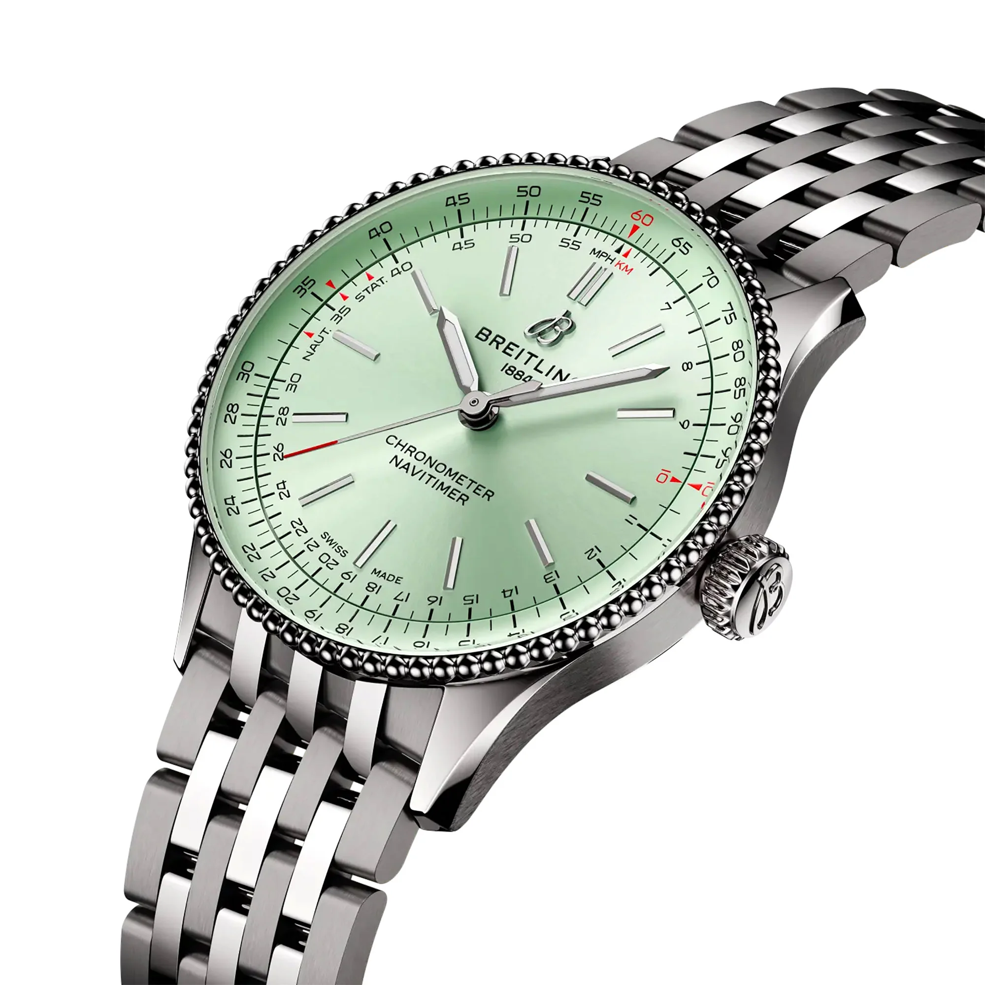 Breitling Navitimer 36mm Automatic Watch A17327361L1A1 - Image 2