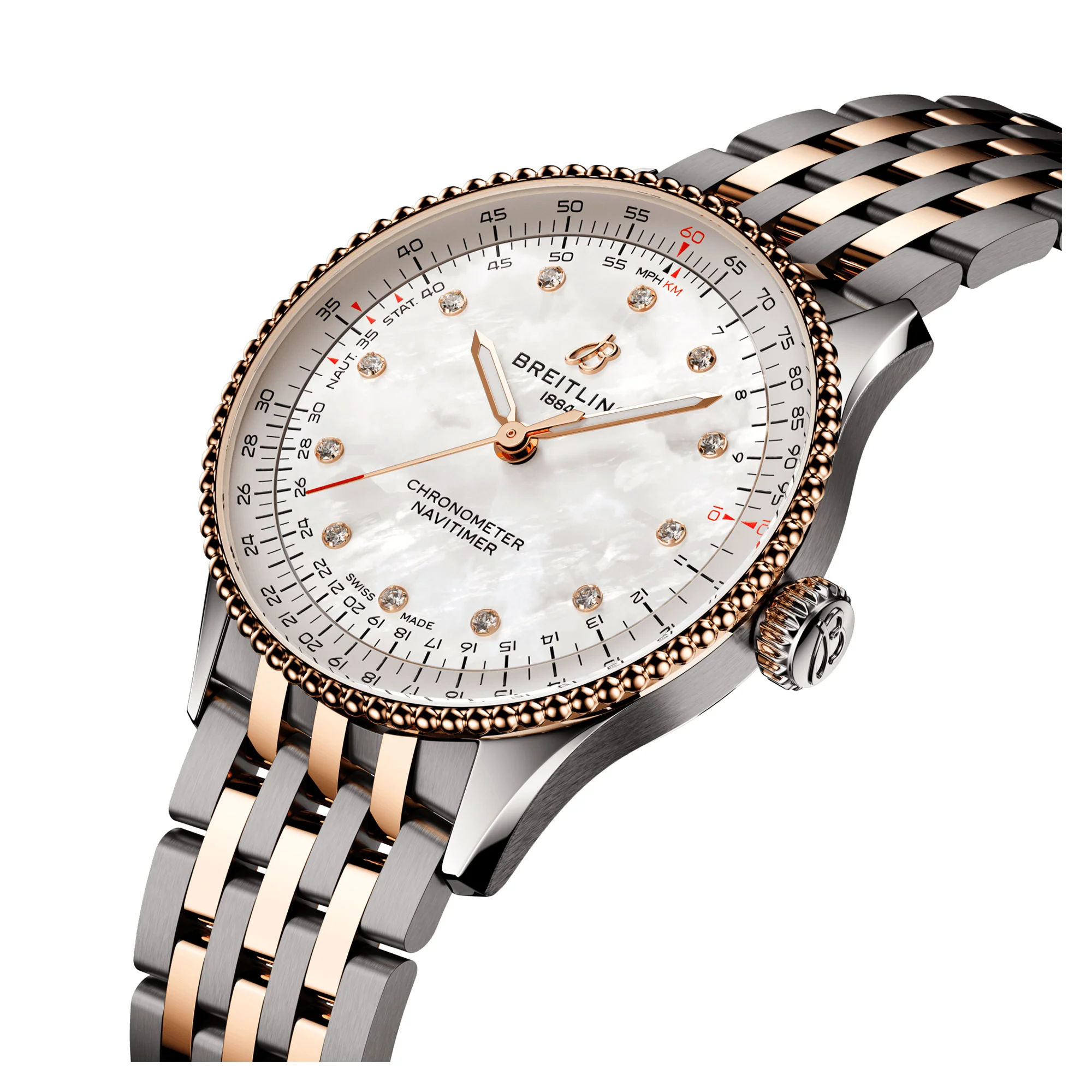 Breitling Navitimer 36mm Chronometer Automatic Watch U17327211A1U1 - Image 2