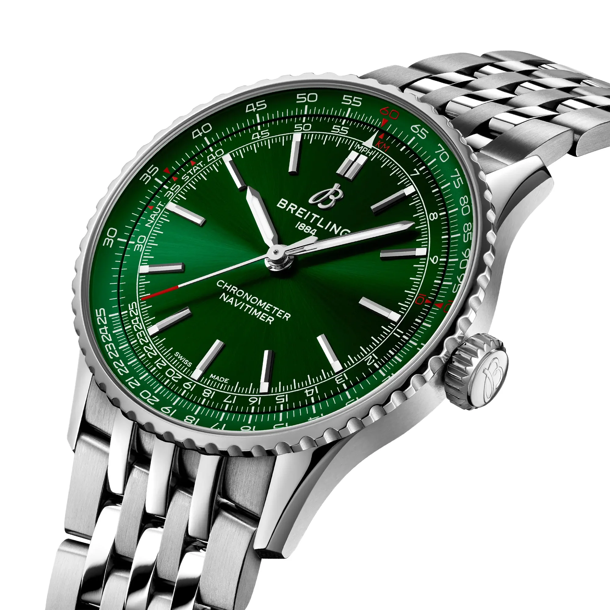Breitling Navitimer 41mm Automatic Watch A17329371L1A1 - Image 2