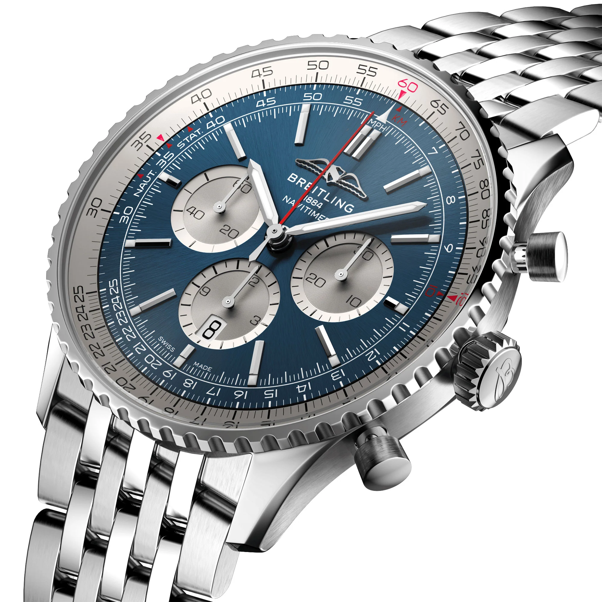 Breitling Navitimer B01 Chronograph 46mm Automatic Watch AB0137211C1A1 - Image 2