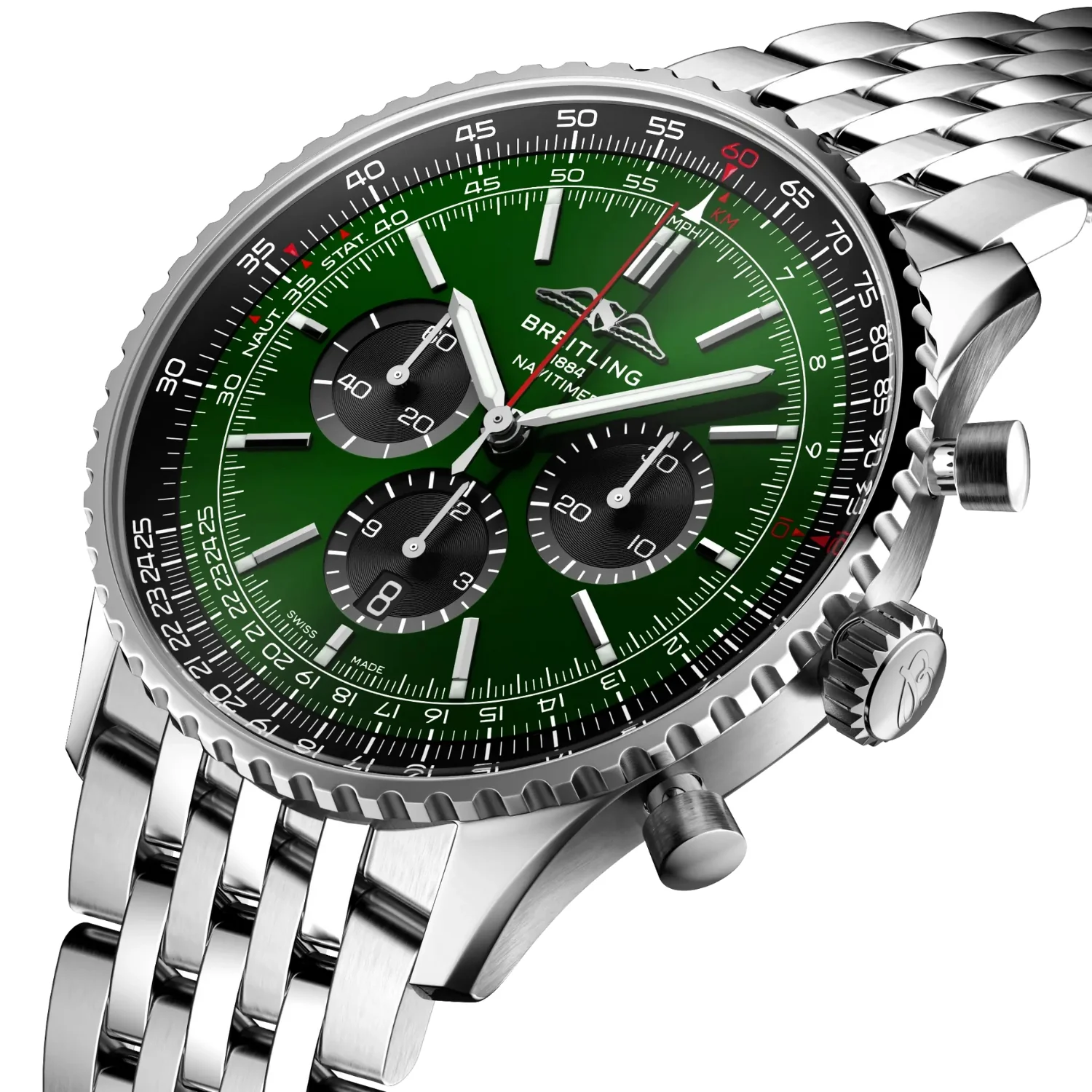 Breitling Navitimer B01 Chronograph 46mm Automatic Watch AB0137241L1A1 - Image 2