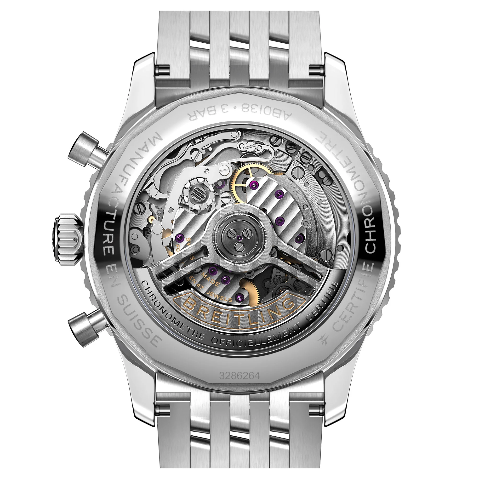 Breitling Navitimer B01 Chronometer Automatic 43mm Watch AB0138241C1A1 - Image 4
