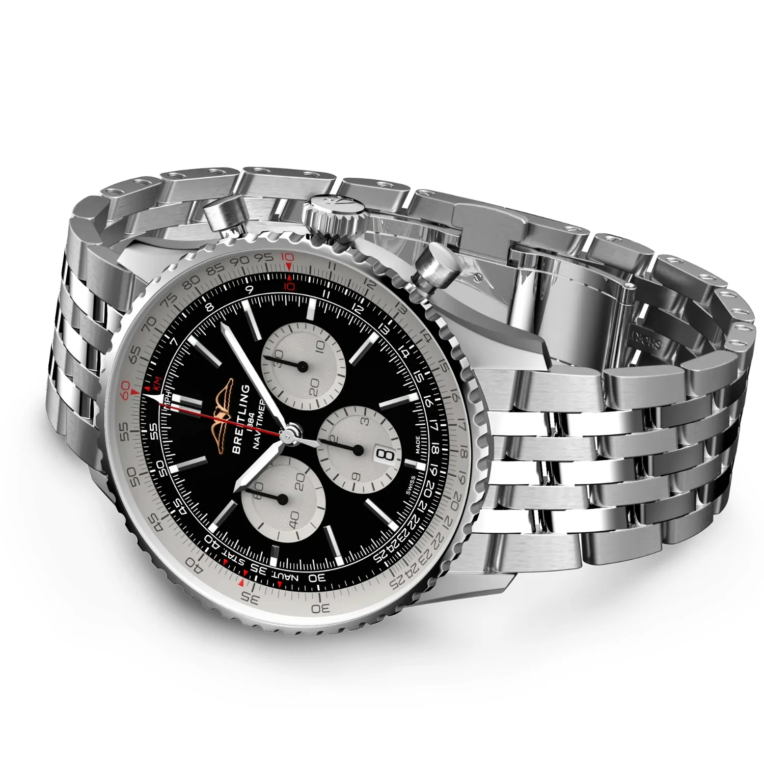 Breitling Navitimer B10 Chronograph 46mm Automatic Watch AB0137211B1A1 - Image 4