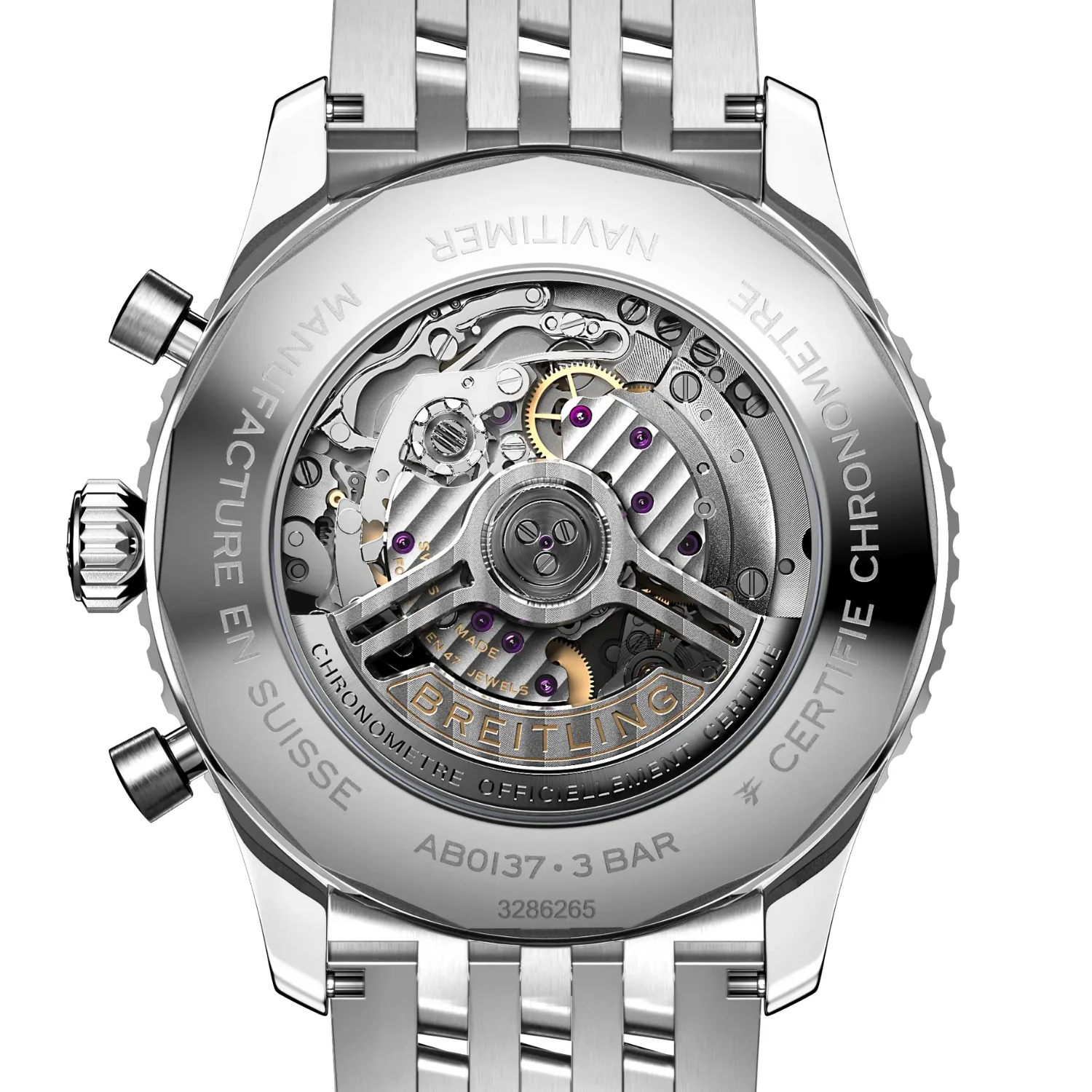 Breitling Navitimer B10 Chronograph 46mm Automatic Watch AB0137211B1A1 - Image 5