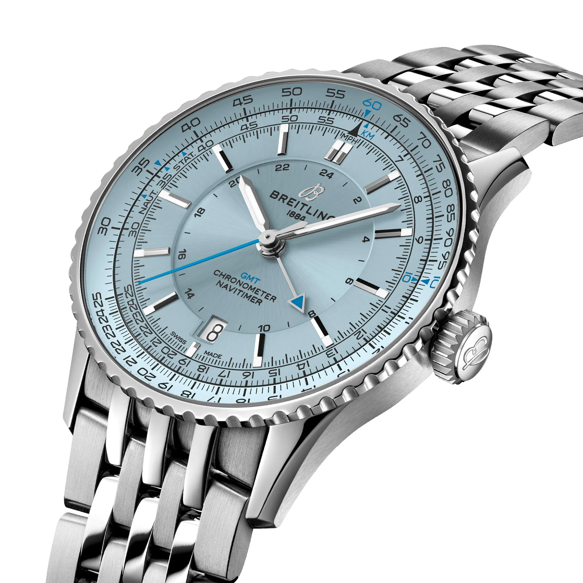 Breitling Navitimer GMT 41mm Automatic Watch A32310171C1A1 - Image 2