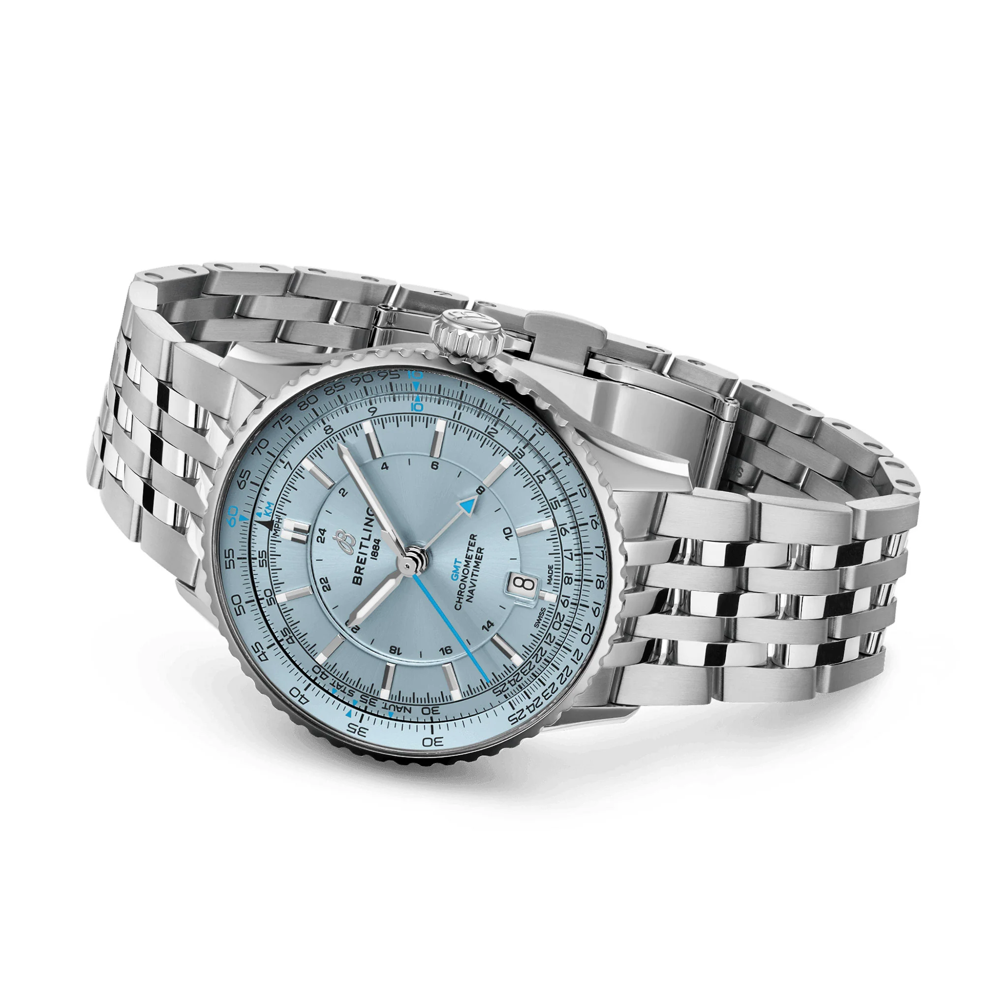 Breitling Navitimer GMT 41mm Automatic Watch A32310171C1A1 - Image 3