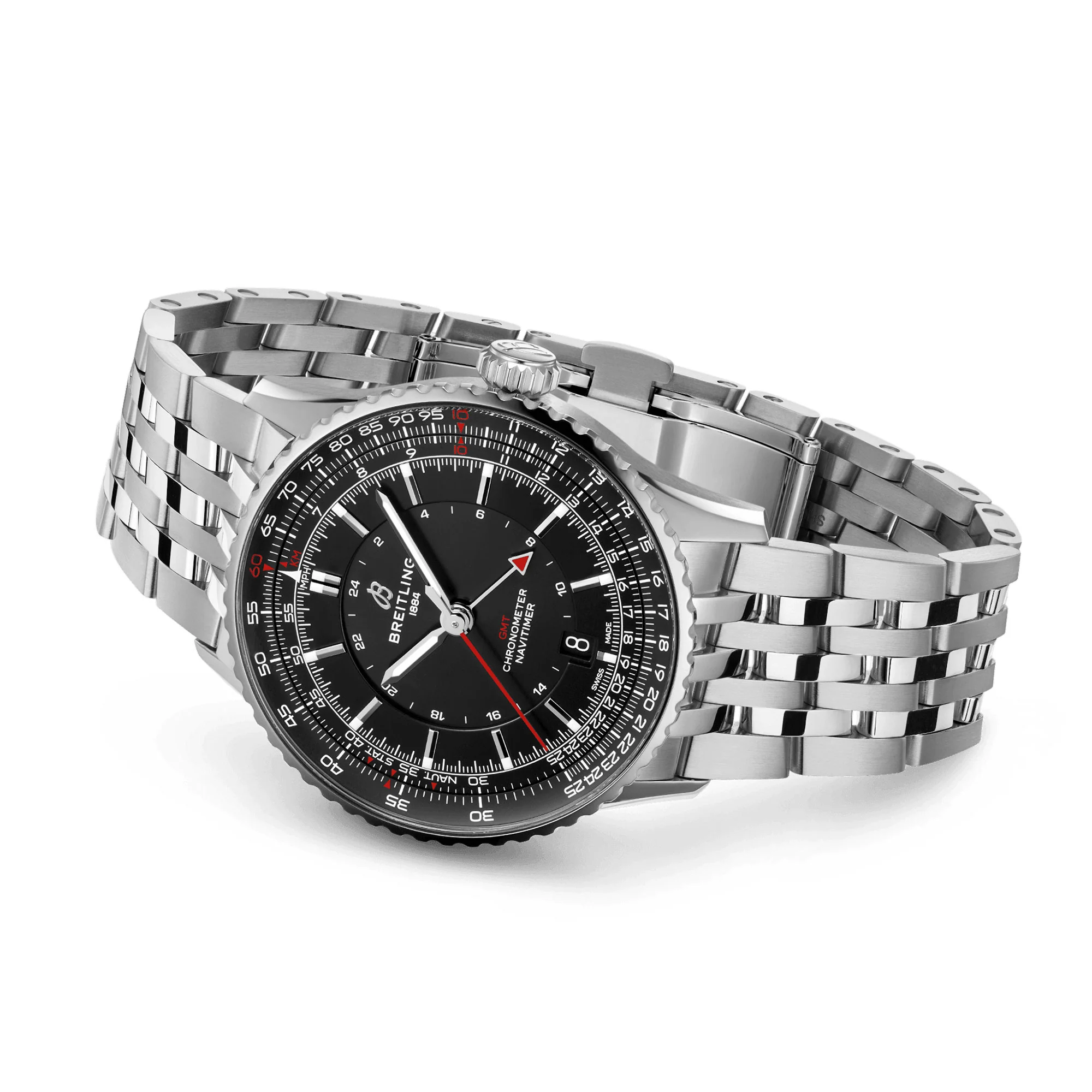 Breitling Navitimer GMT 41mm Automatic Watch A32310251B1A1 - Image 3