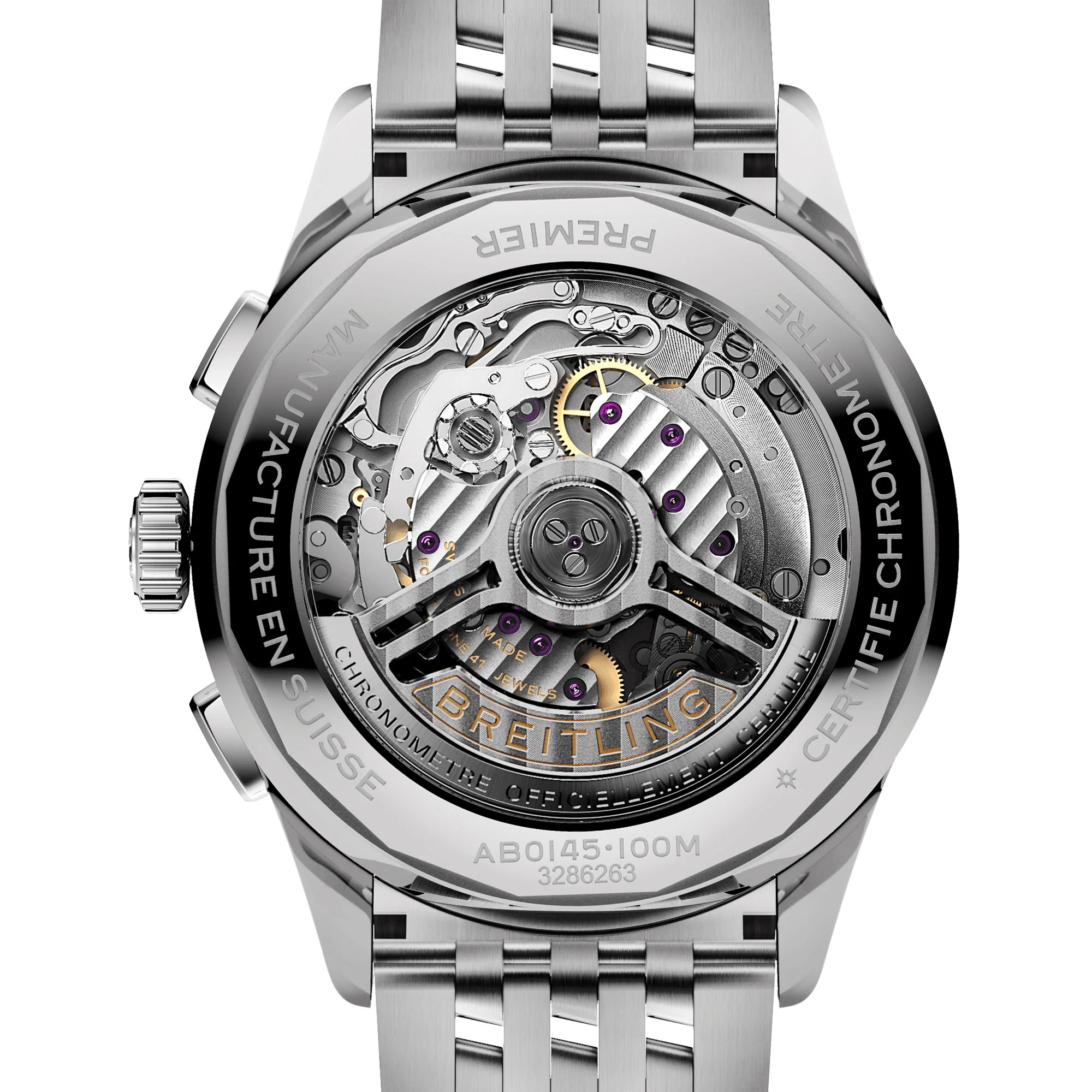 Breitling Premier B01 Chronograph 42mm Automatic Watch AB0145371L1A1 - Image 4