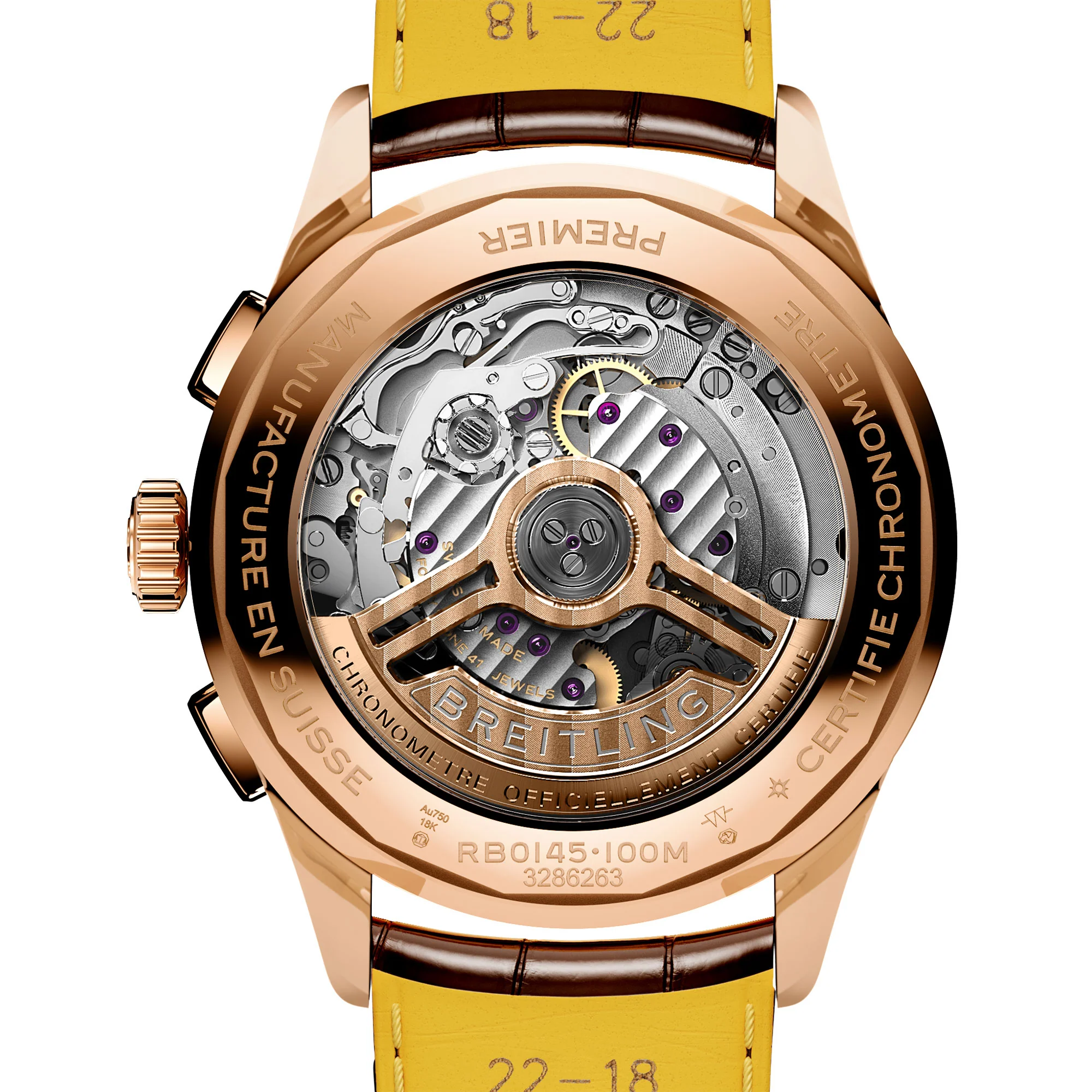 Breitling Premier B01 Chronograph 42mm Automatic Watch RB0145371G1P1 - Image 4