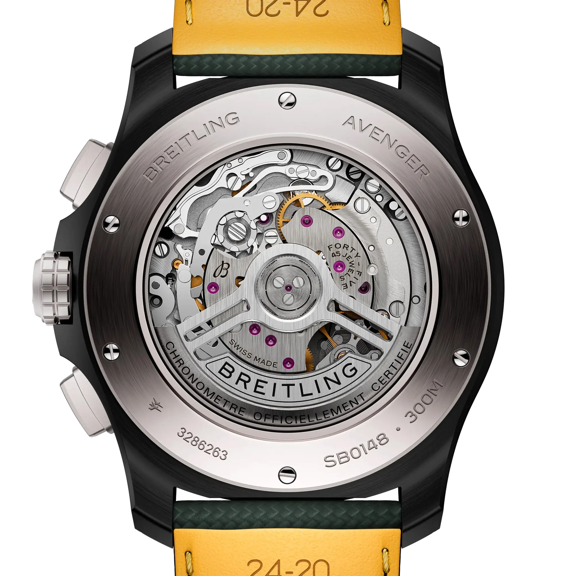 Breitling Super Avenger B01 Night Mission 46mm Automatic Watch SB0148101B1X1 - Image 4