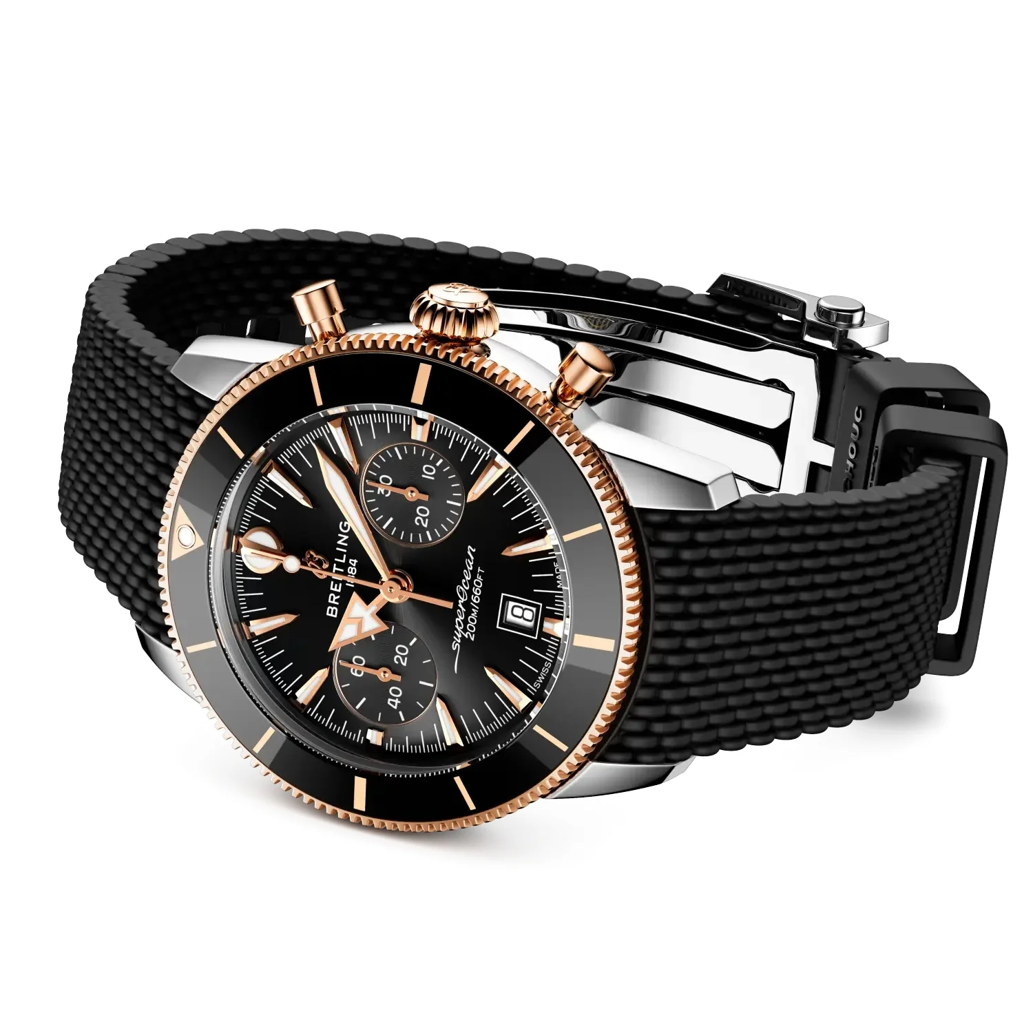 Breitling Superocean Heritage 42mm Chronograph Automatic Watch UB0156H11B1S1 - Image 4