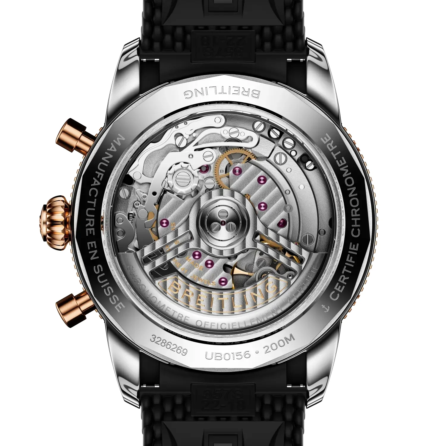 Breitling Superocean Heritage 42mm Chronograph Automatic Watch UB0156H11B1S1 - Image 5