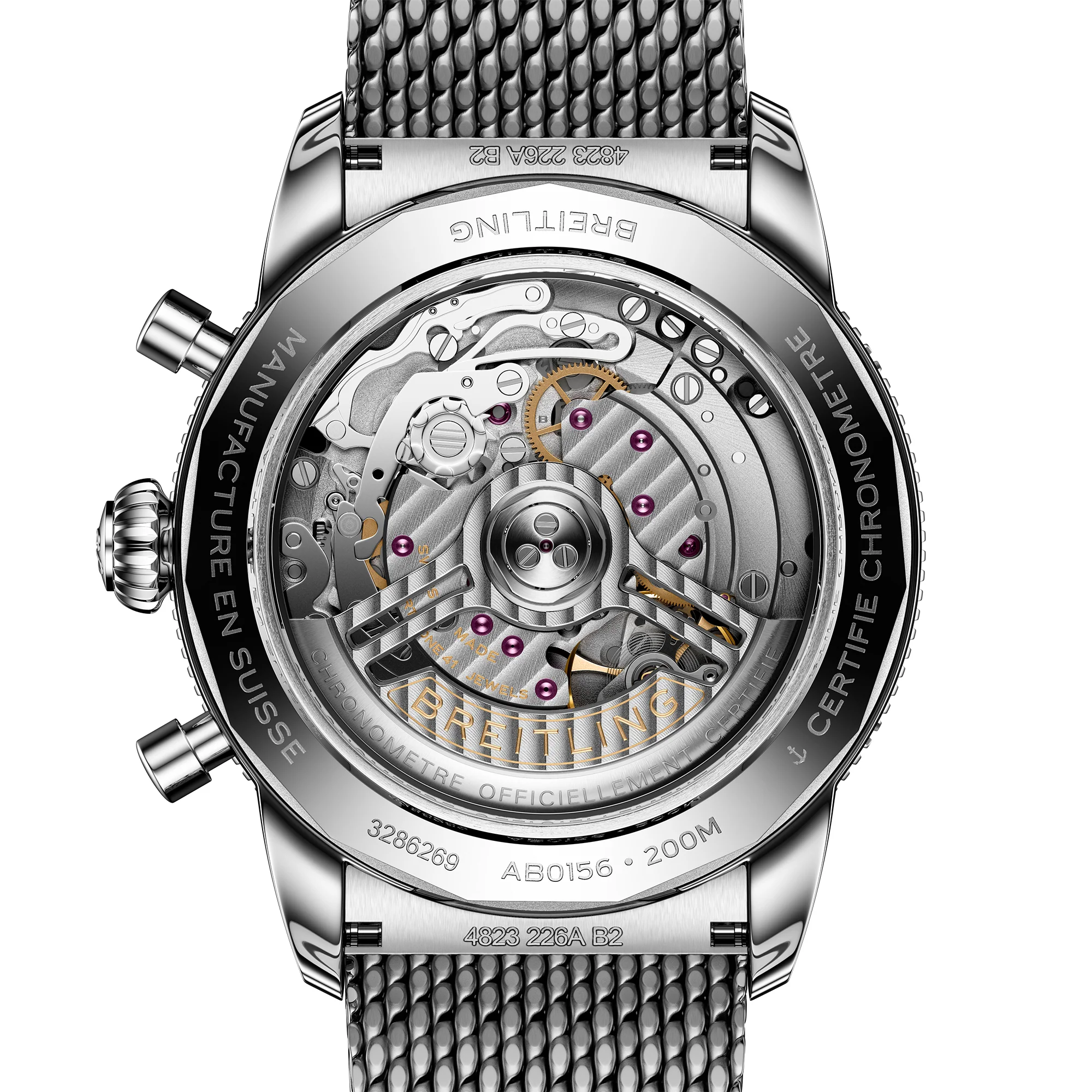 Breitling Superocean Heritage B01 Chronograph 42mm Automatic Watch AB0156161C1A1 - Image 2