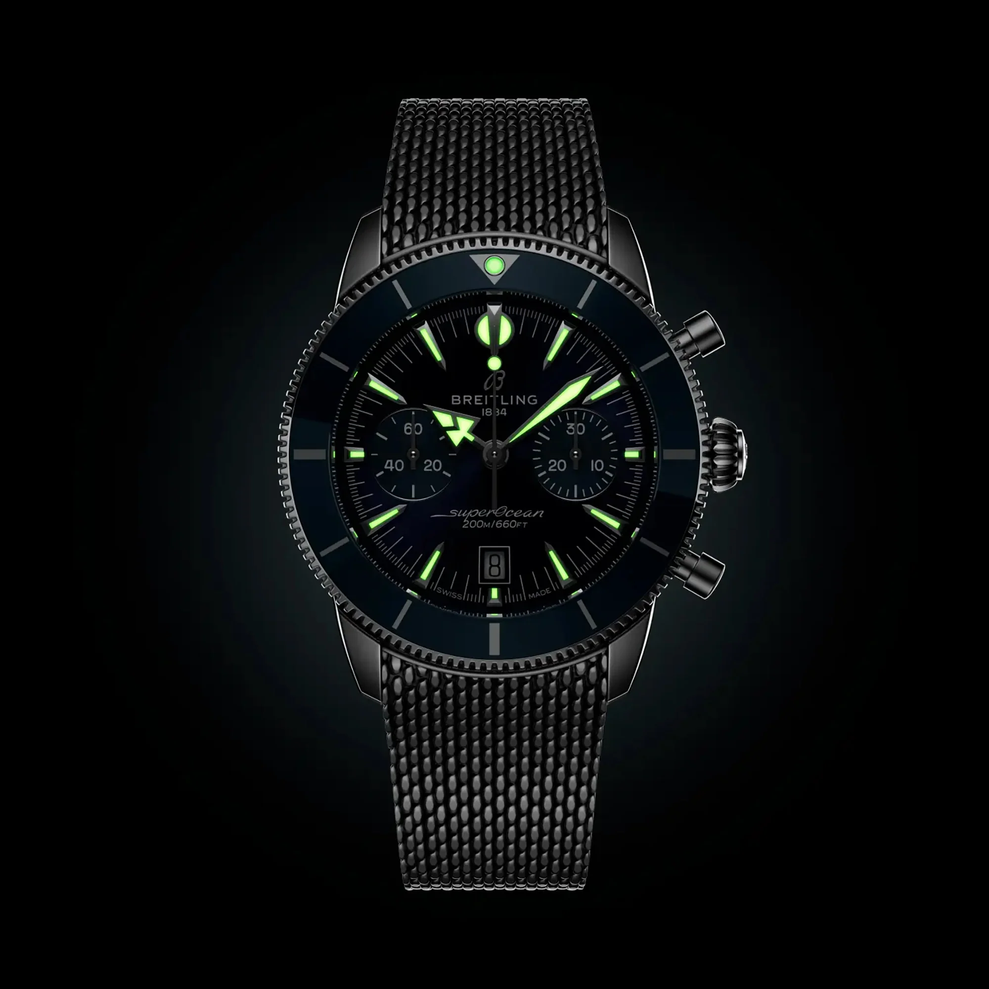 Breitling Superocean Heritage B01 Chronograph 42mm Automatic Watch AB0156161C1A1 - Image 5