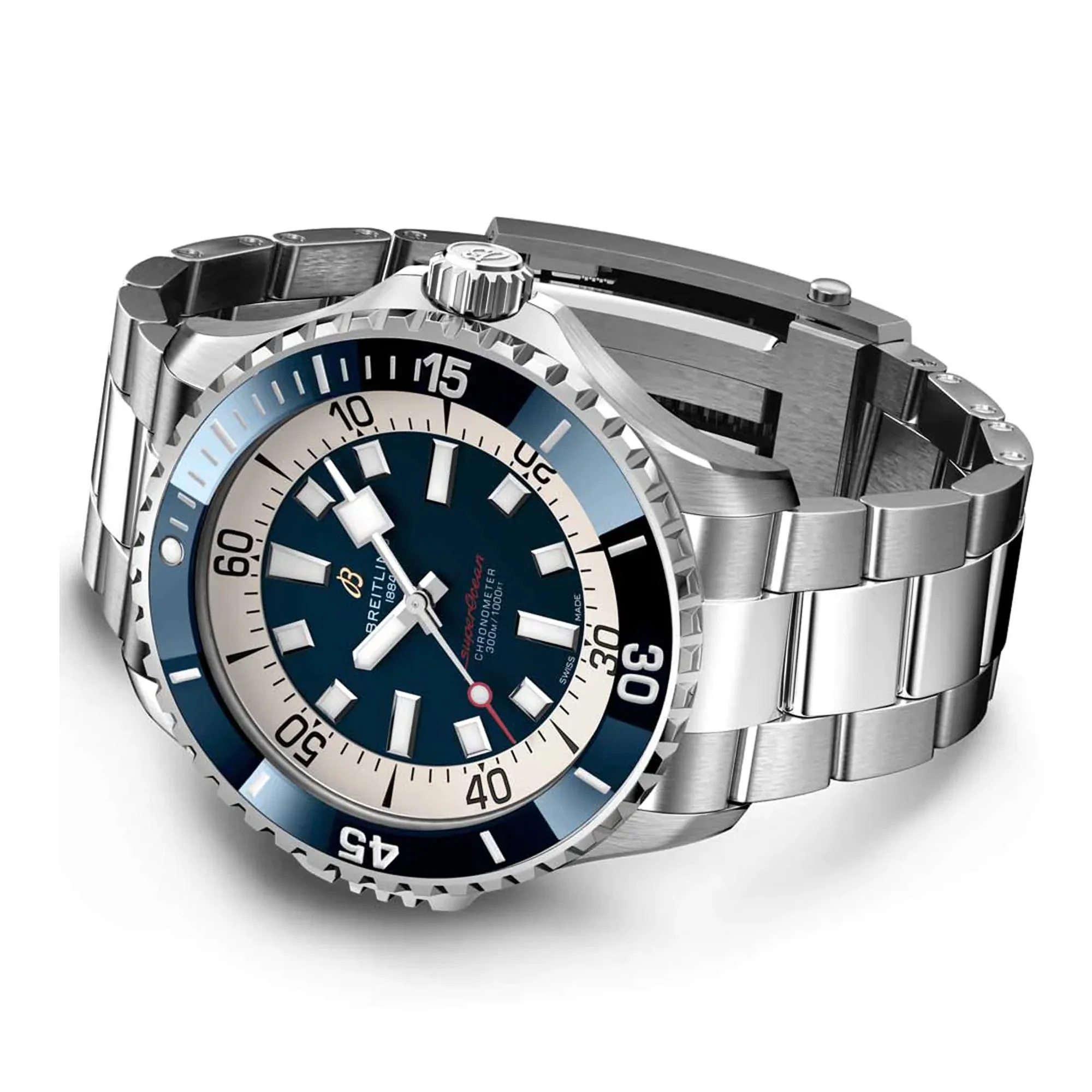 Breitling Superocean 46mm Automatic Watch A17378E71C1A1 - Image 3
