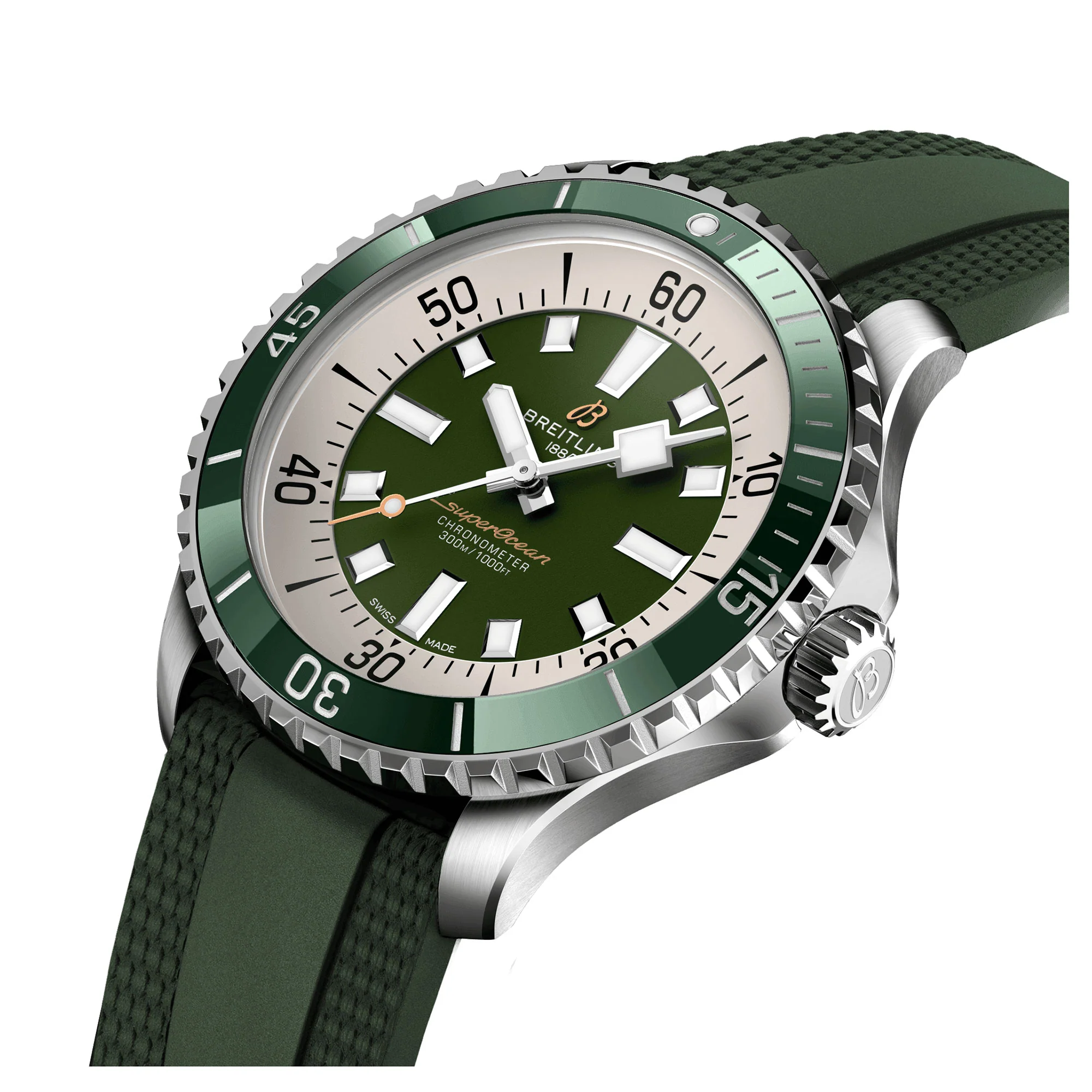 Breitling Superocean 44mm Chronometer Automatic Watch A17376A31L1S1 - Image 2