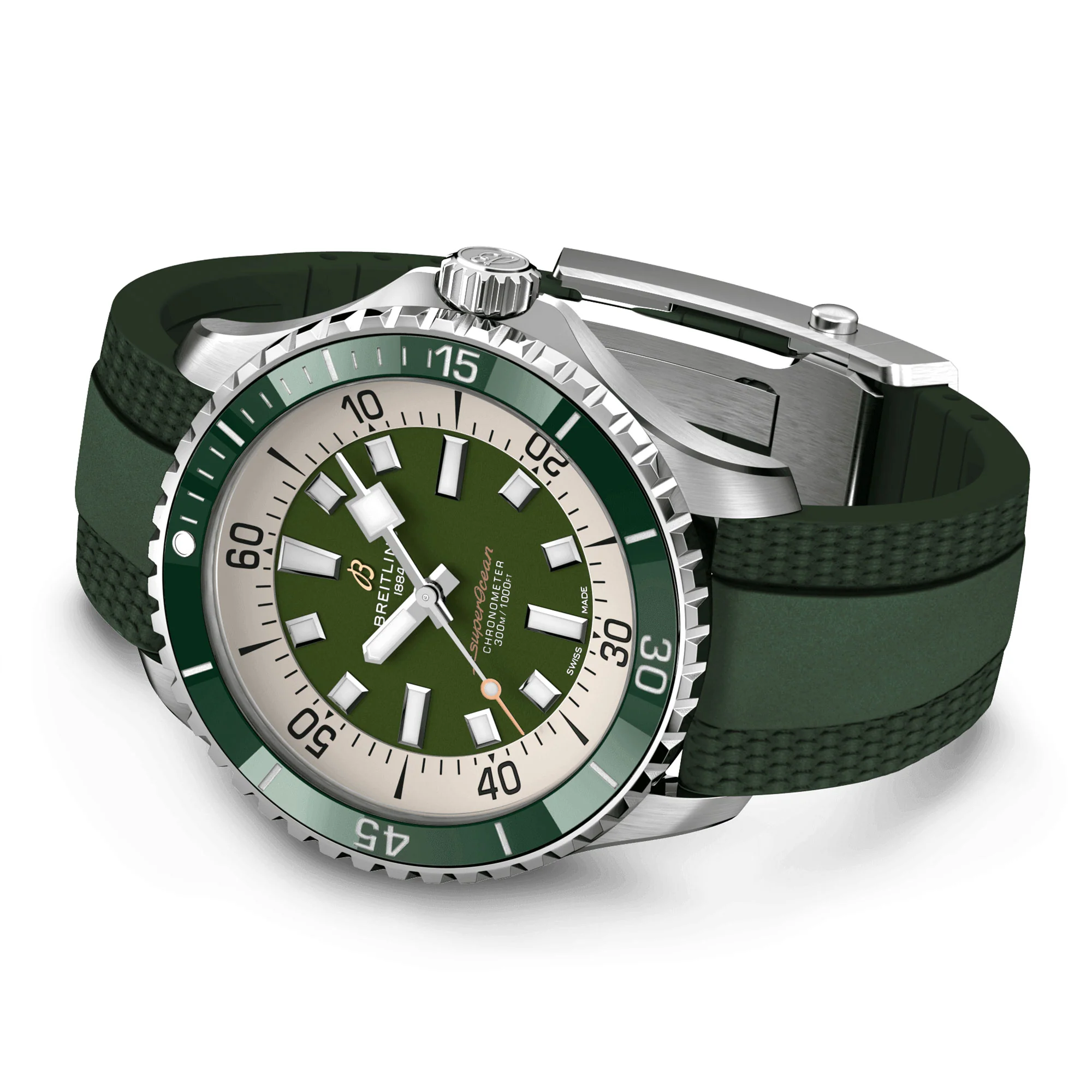 Breitling Superocean 44mm Chronometer Automatic Watch A17376A31L1S1 - Image 3