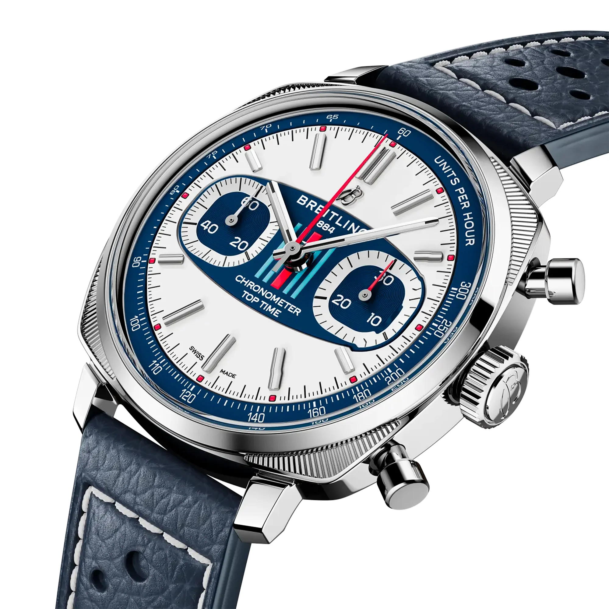Breitling Top Time B01 Martini Racing Limited Edition 38mm Automatic Watch AB01772A1G1X1 - Image 2