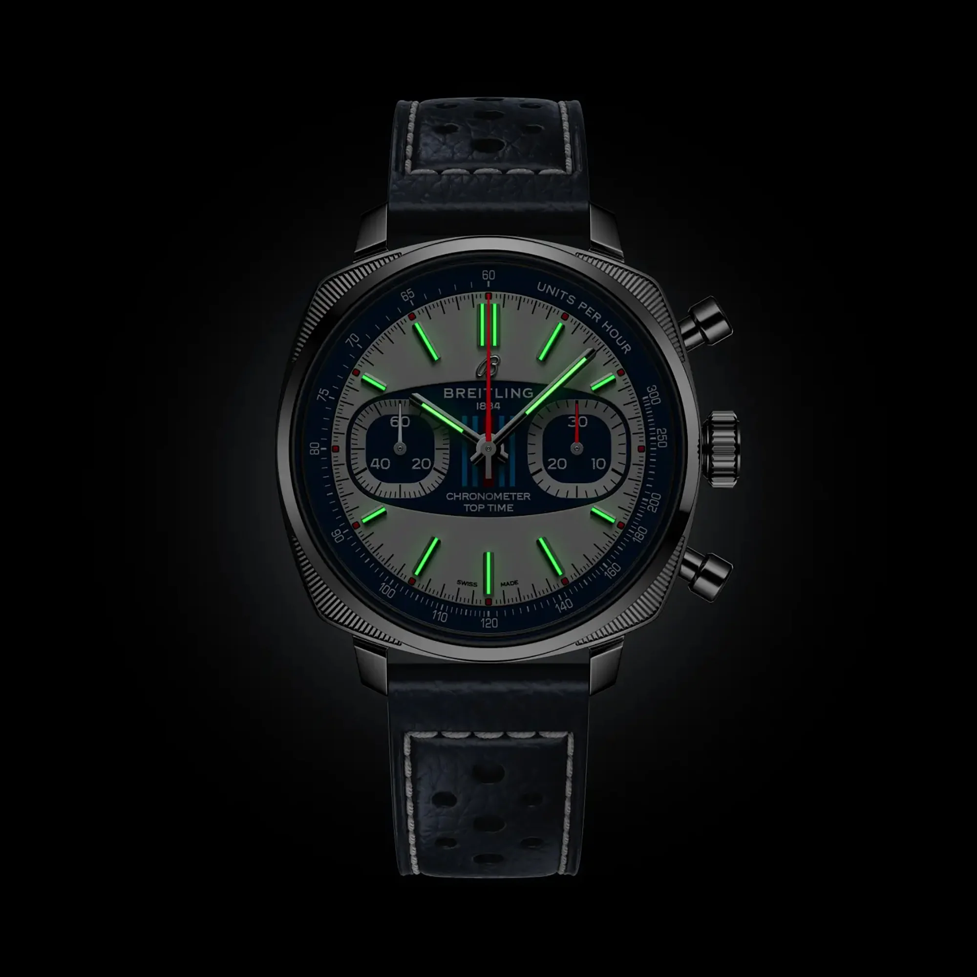 Breitling Top Time B01 Martini Racing Limited Edition 38mm Automatic Watch AB01772A1G1X1 - Image 5