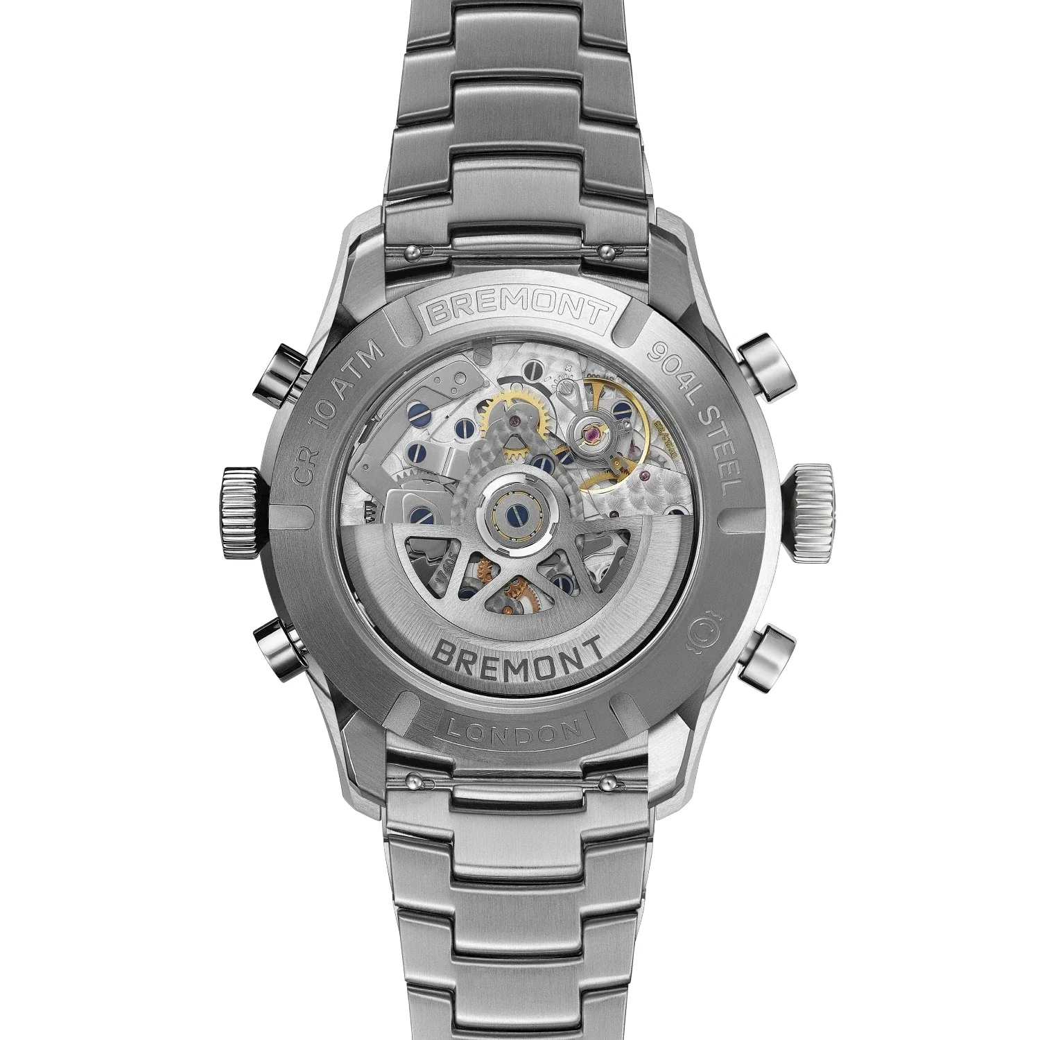 Bremont Altitude Chronograph GMT 42mm Automatic Watch ALT42-CHR-G-SS-SI-B - Image 3