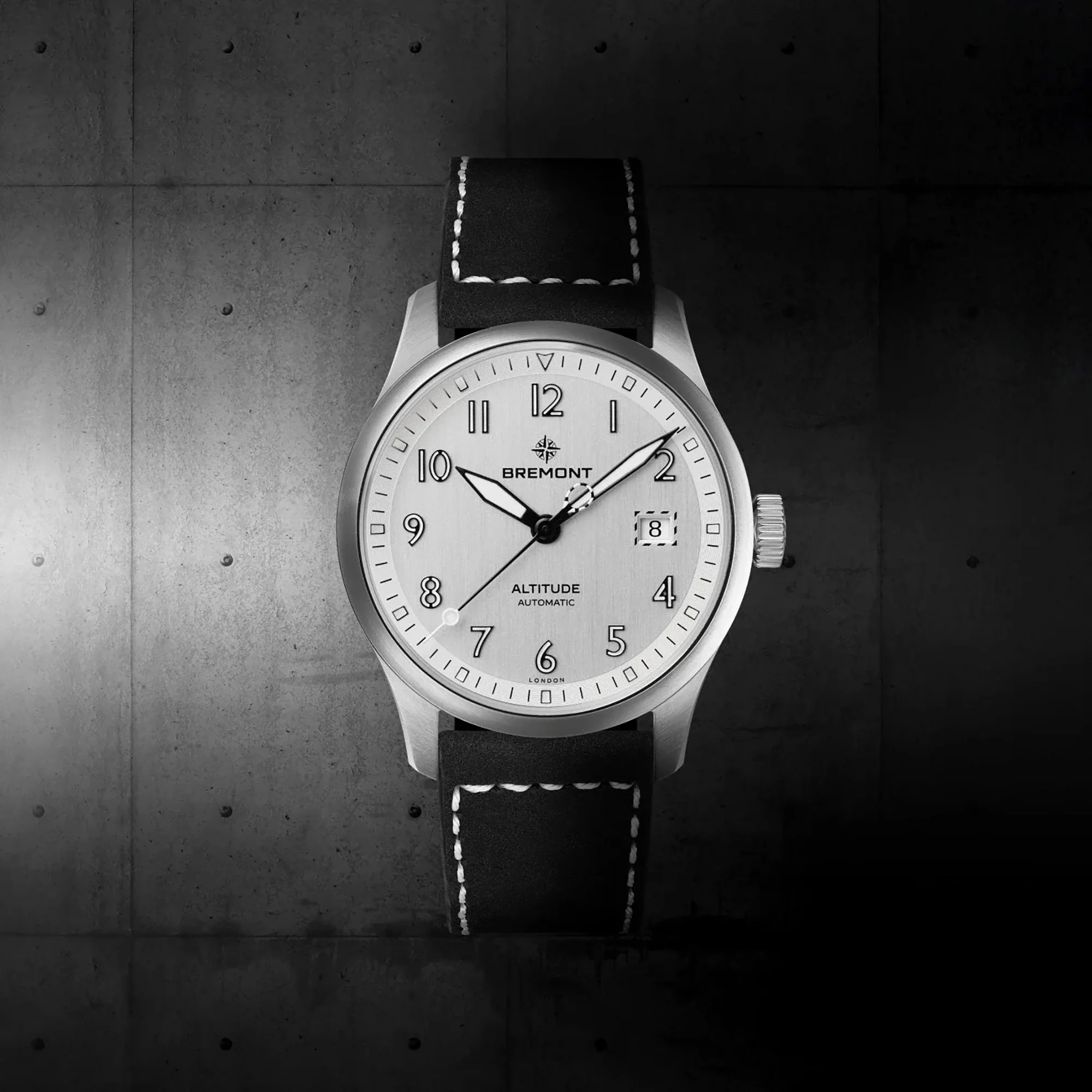 Bremont Altitude 39 Date Automatic Watch ALT39-DT-SS-SI-L-S - Image 6