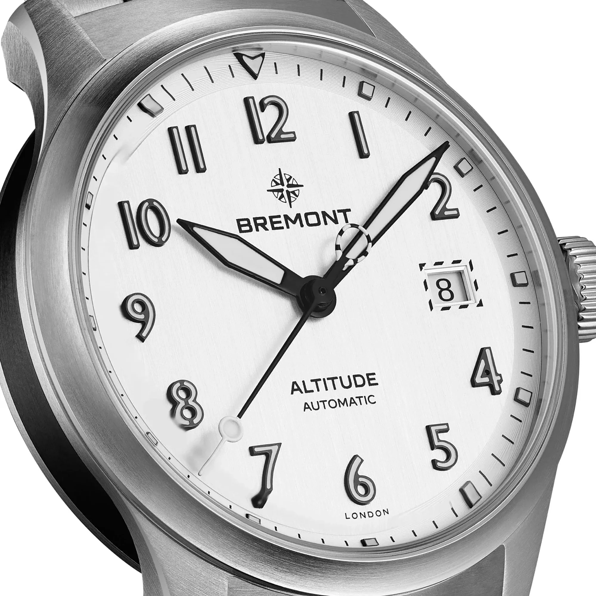Bremont Altitude 39 Date Automatic Watch ALT39-DT-SS-SI-L-S - Image 7