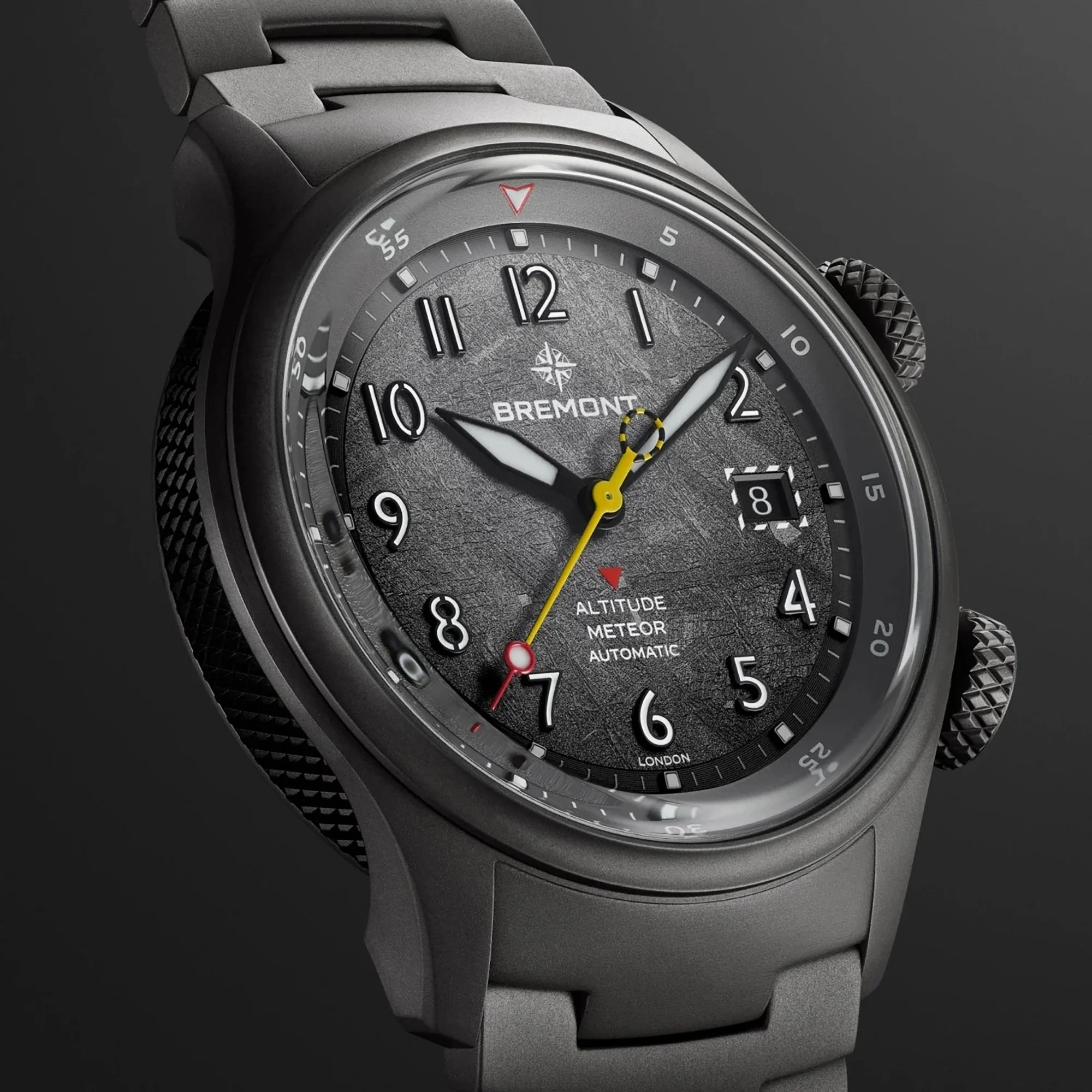 Bremont Altitude MB Meteor Stealth Grey Limited Edition 42mm Automatic Watch ALT42-MT-GRTI-GR-B - Image 3