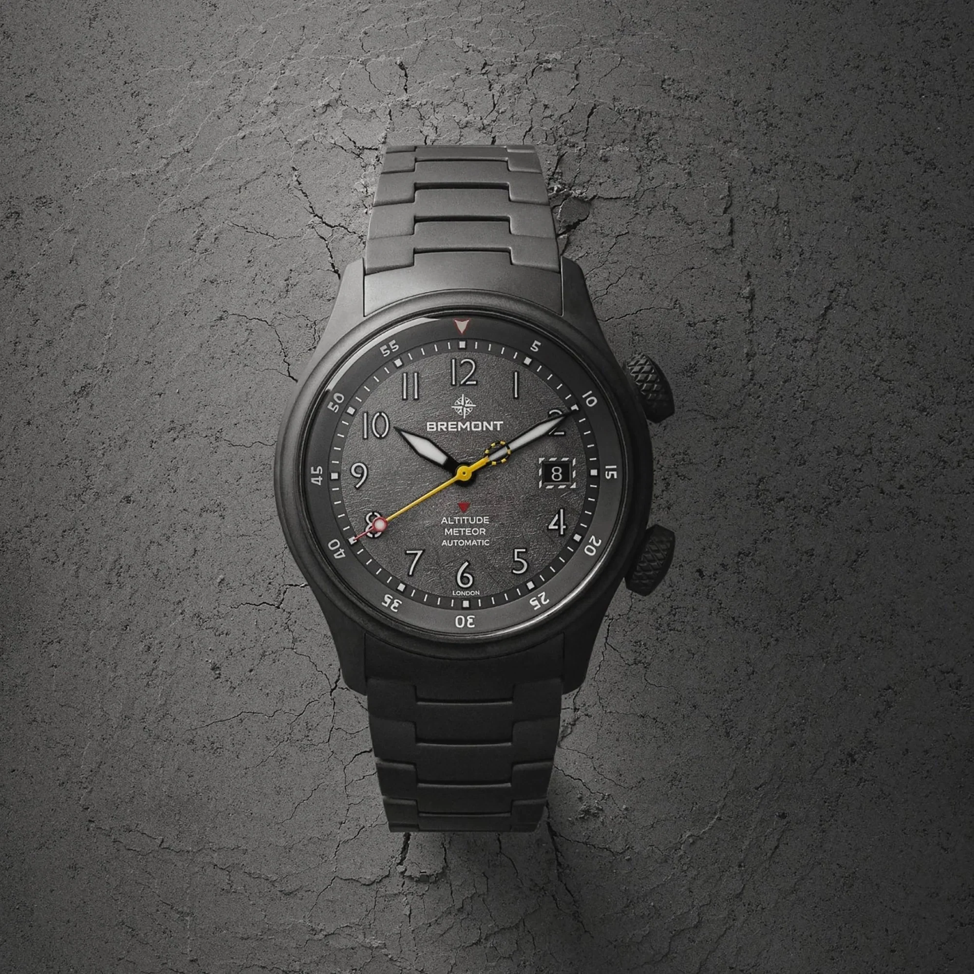 Bremont Altitude MB Meteor Stealth Grey Limited Edition 42mm Automatic Watch ALT42-MT-GRTI-GR-B - Image 7