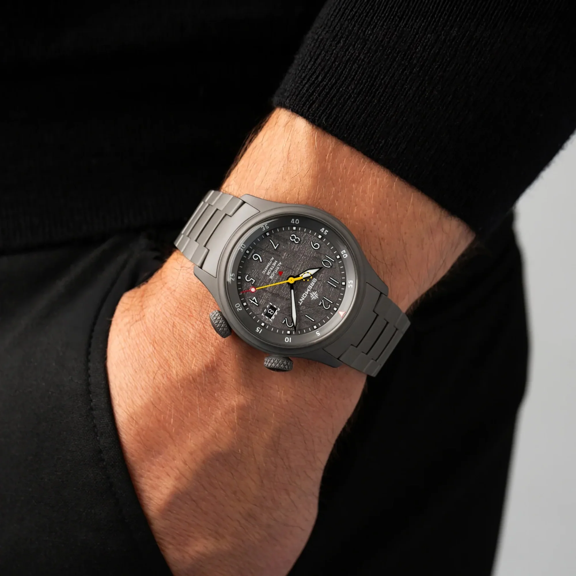 Bremont Altitude MB Meteor Stealth Grey Limited Edition 42mm Automatic Watch ALT42-MT-GRTI-GR-B - Image 8