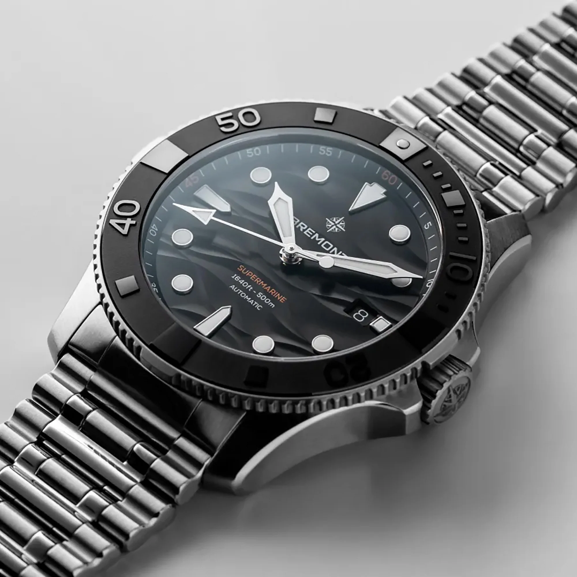 Bremont Supermarine 500m 43mm Automatic Watch SM43-DT-SS-BK-B - Image 4