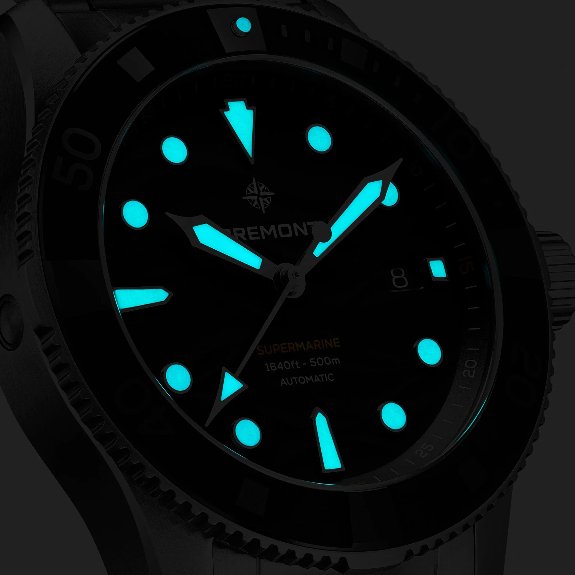 Bremont Supermarine 500m 43mm Automatic Watch SM43-DT-SS-BK-B - Image 9