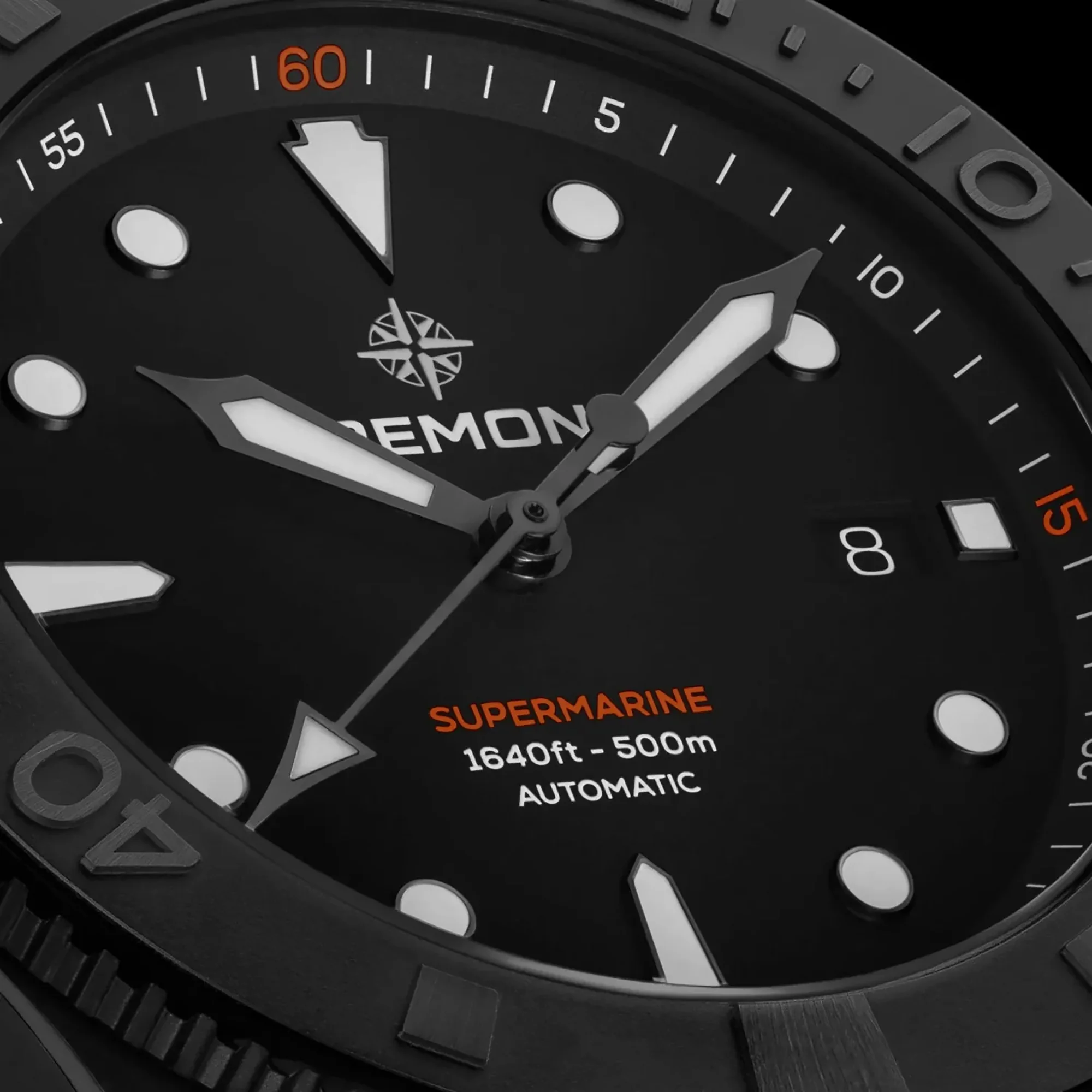 Bremont Supermarine Full Ceramic 43mm Automatic Watch SM43-DT-BKCER-BK-N-S - Image 5