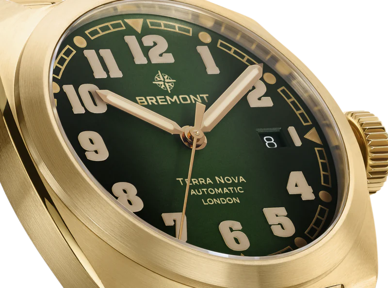 Bremont Terra Nova Bronze 40.5mm Automatic Watch TN40-DT-BZ-GN-B - Image 3