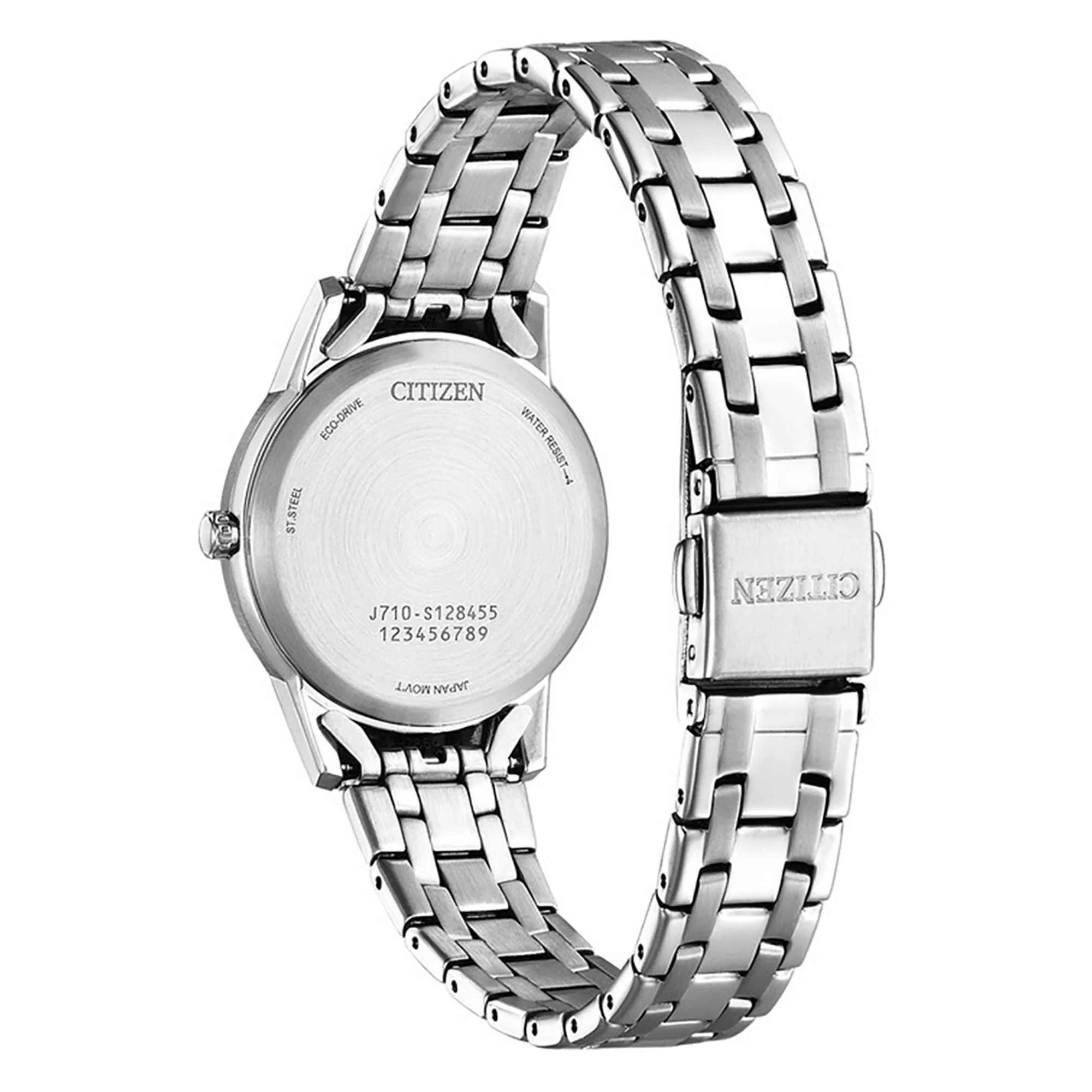 Citizen Eco-Drive Ladies Silhouette Watch FE1240-81A - Image 2