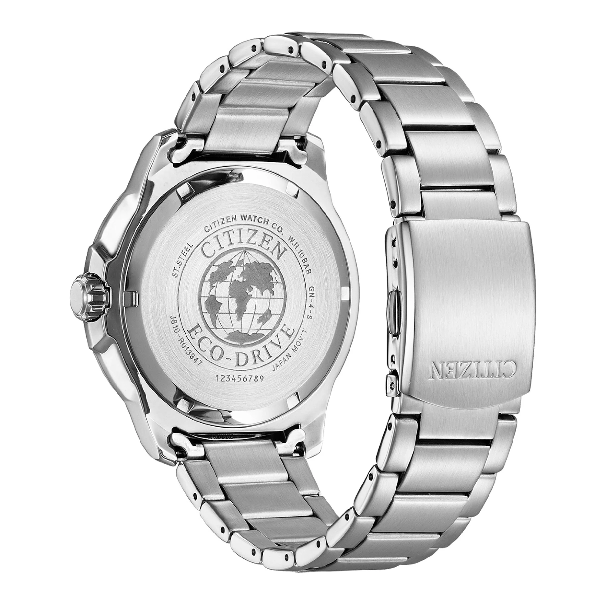 Citizen Eco-Drive Men's Sport Bracelet Watch AW1526-89X - Image 3