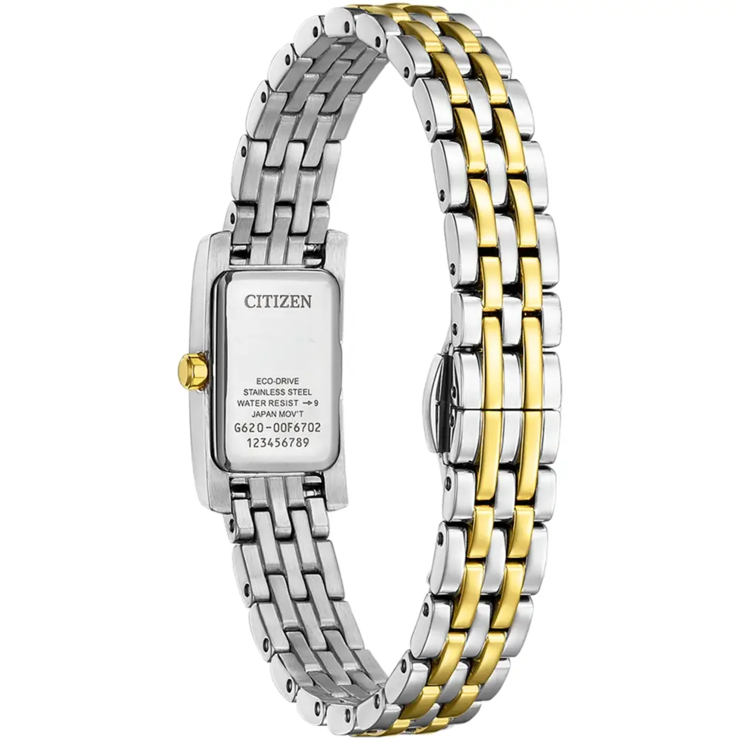 Citizen Eco-Drive Petite Palidoro Bi-Colour Watch EG7114-53D - Image 3