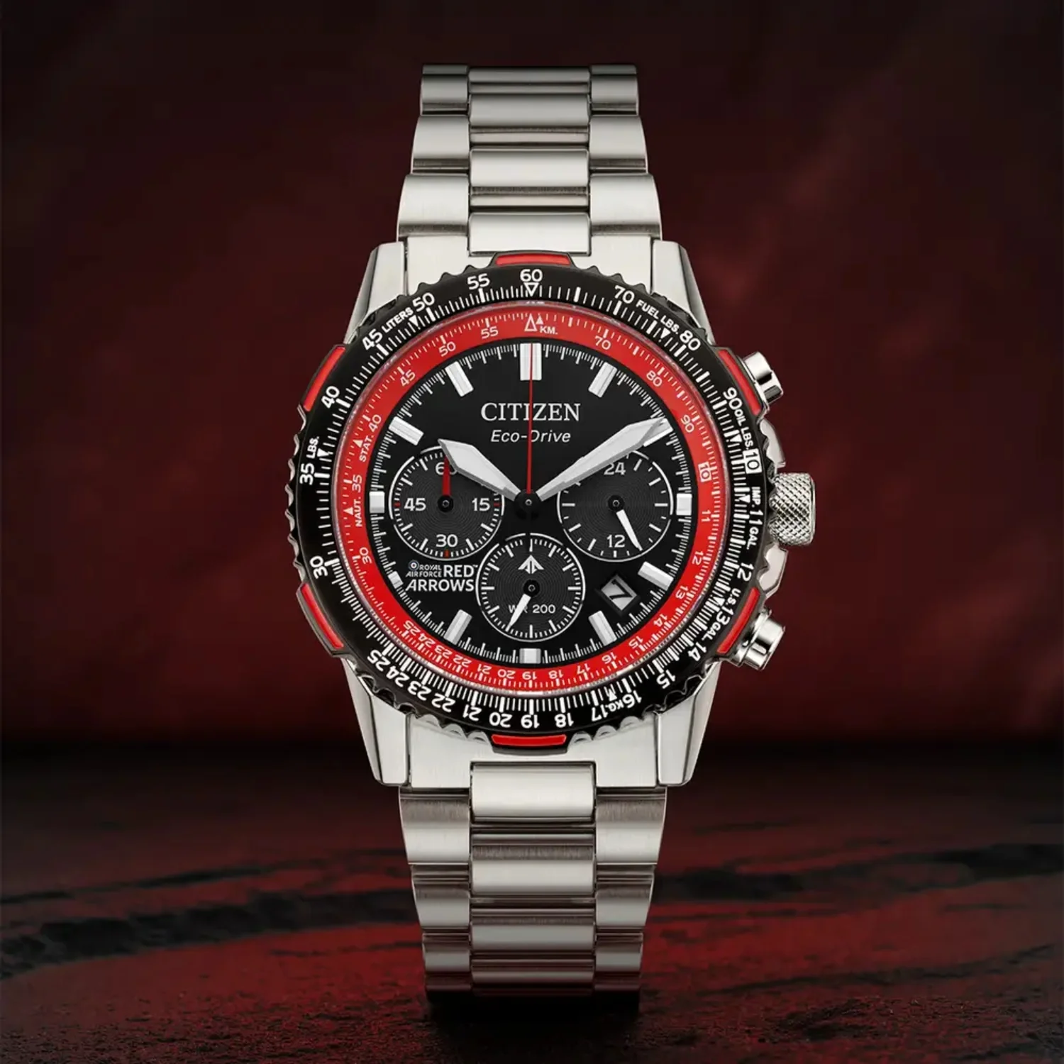 Citizen Eco-Drive Red Arrows Promaster Air Navihawk Watch CA4666-56E - Image 4