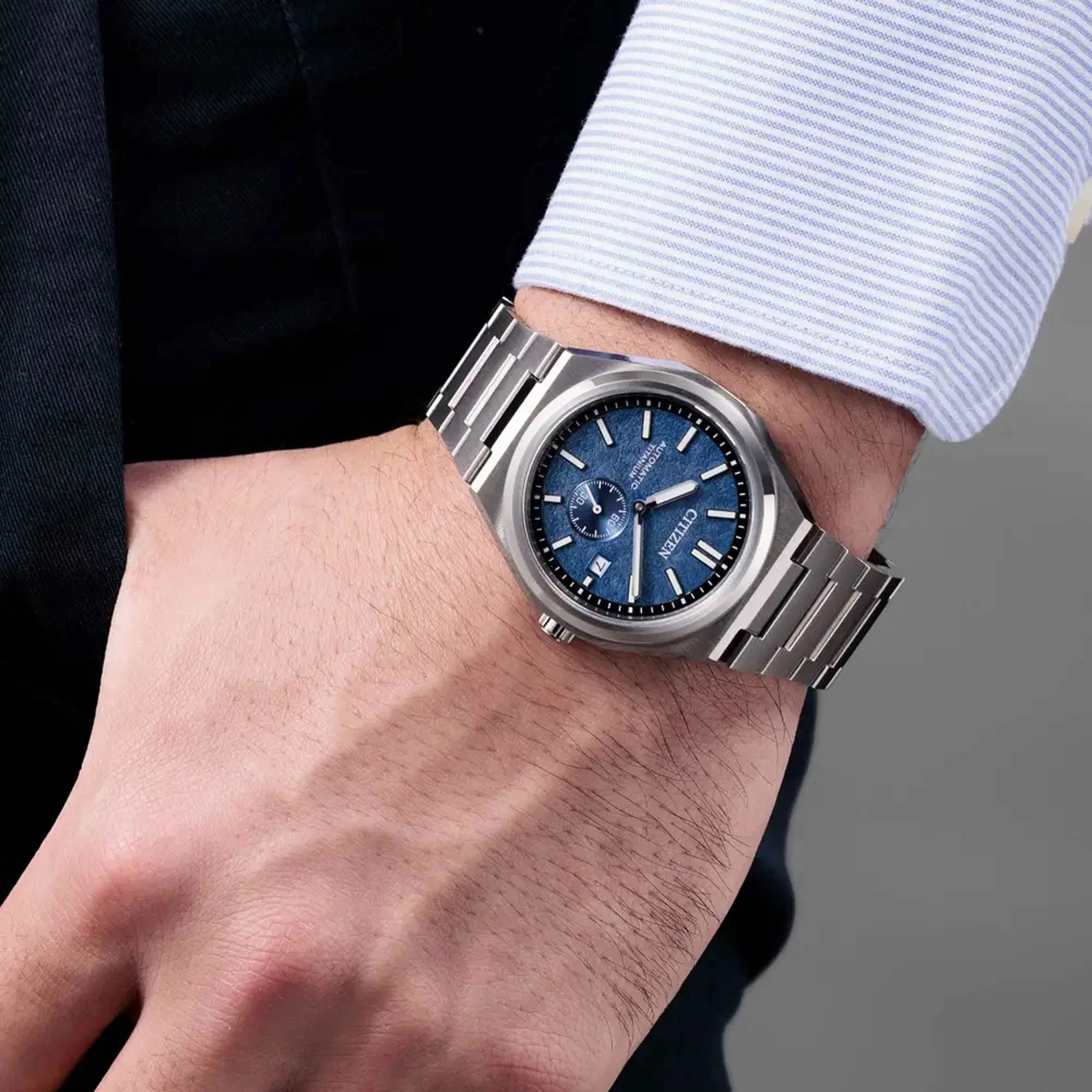 Citizen Zenshin Super Titanium™ Chronograph Watch NJ0180-80L - Image 3