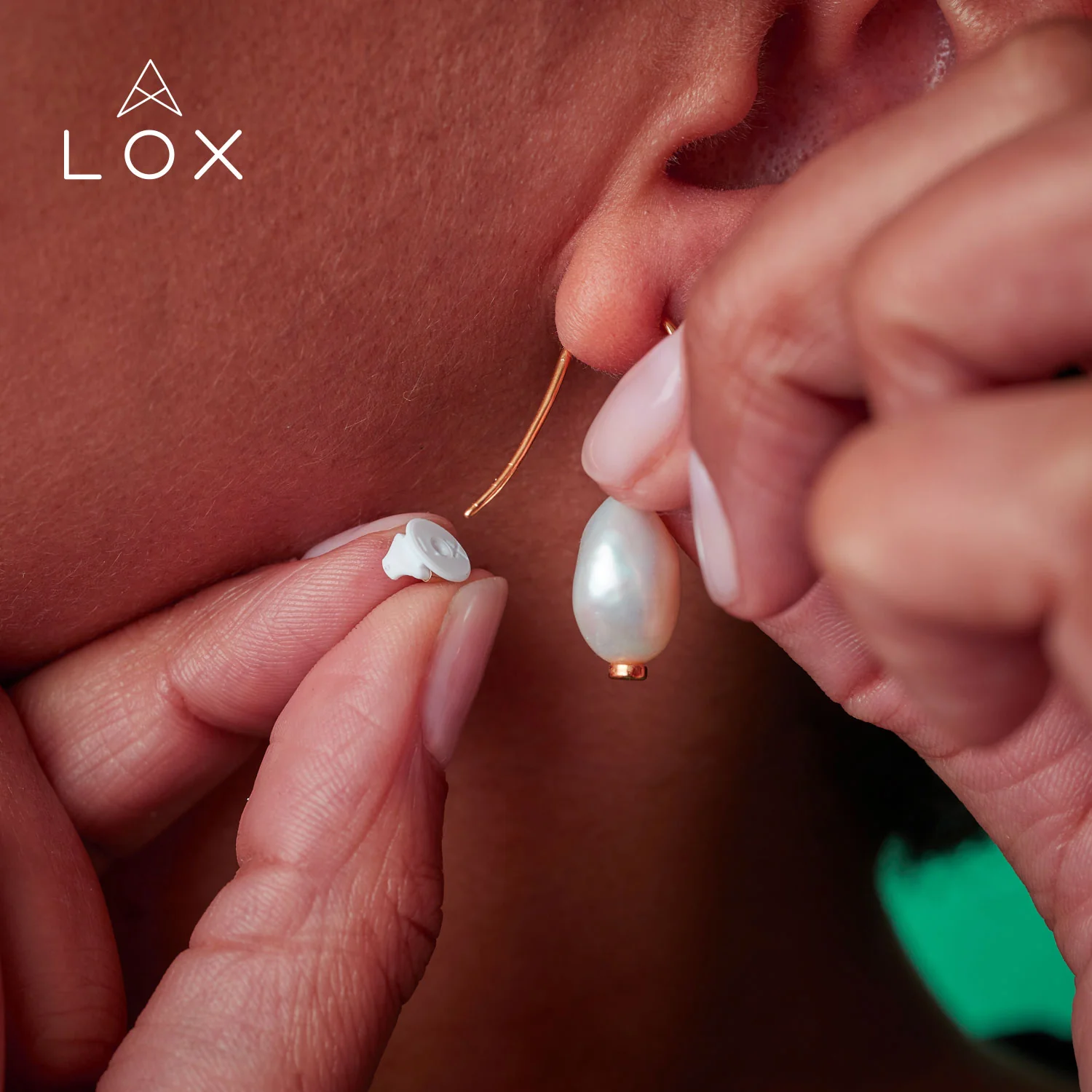 Classic Earring Backs - Rose Gold Tone - Image 4