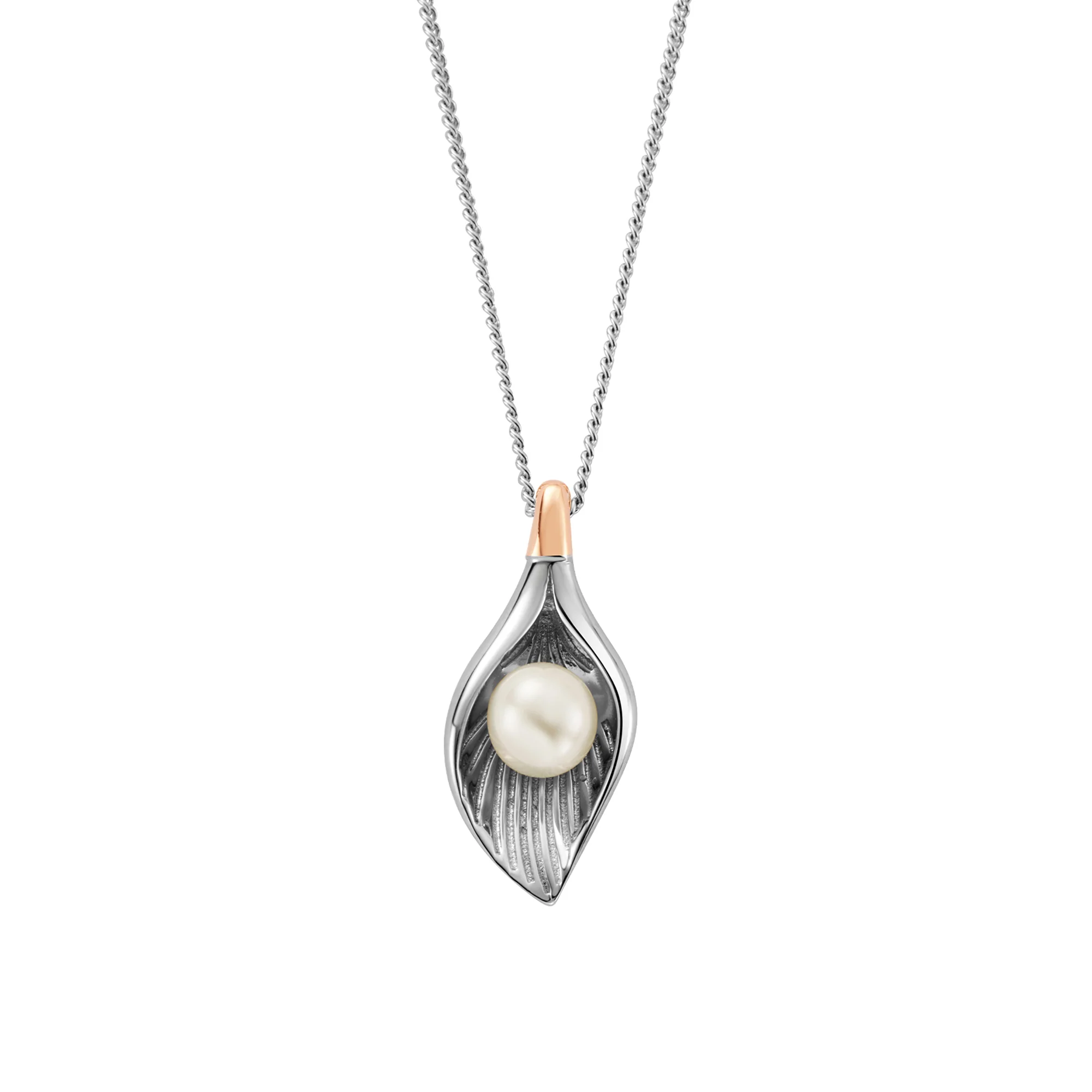 Clogau Nature's Wonder Sterling Silver Oyster Shell Pendant with Pearl 3SLYV0790