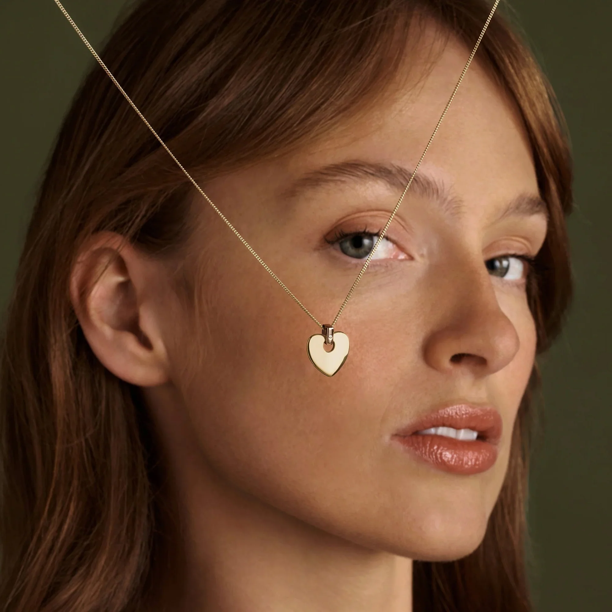 Clogau Cariad® 9ct Solid Gold Pendant with Diamond - Image 2