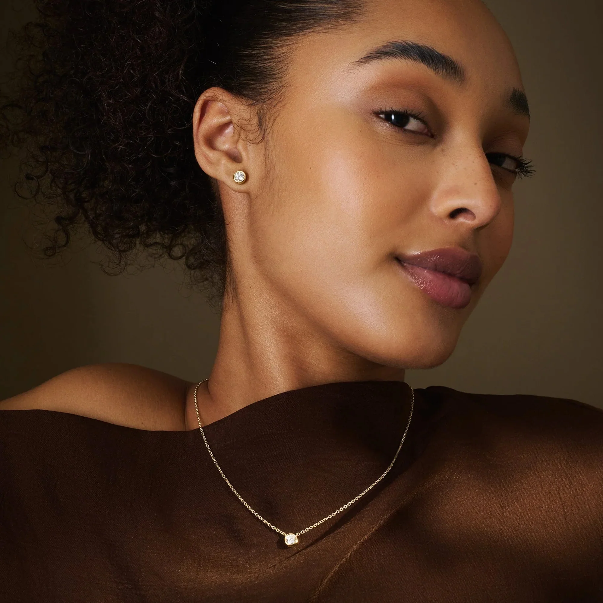 Clogau Clogau® Celebration 9ct Solid Gold Necklace with 0.5ct Lab-Grown Diamond GCEL914 - Image 2