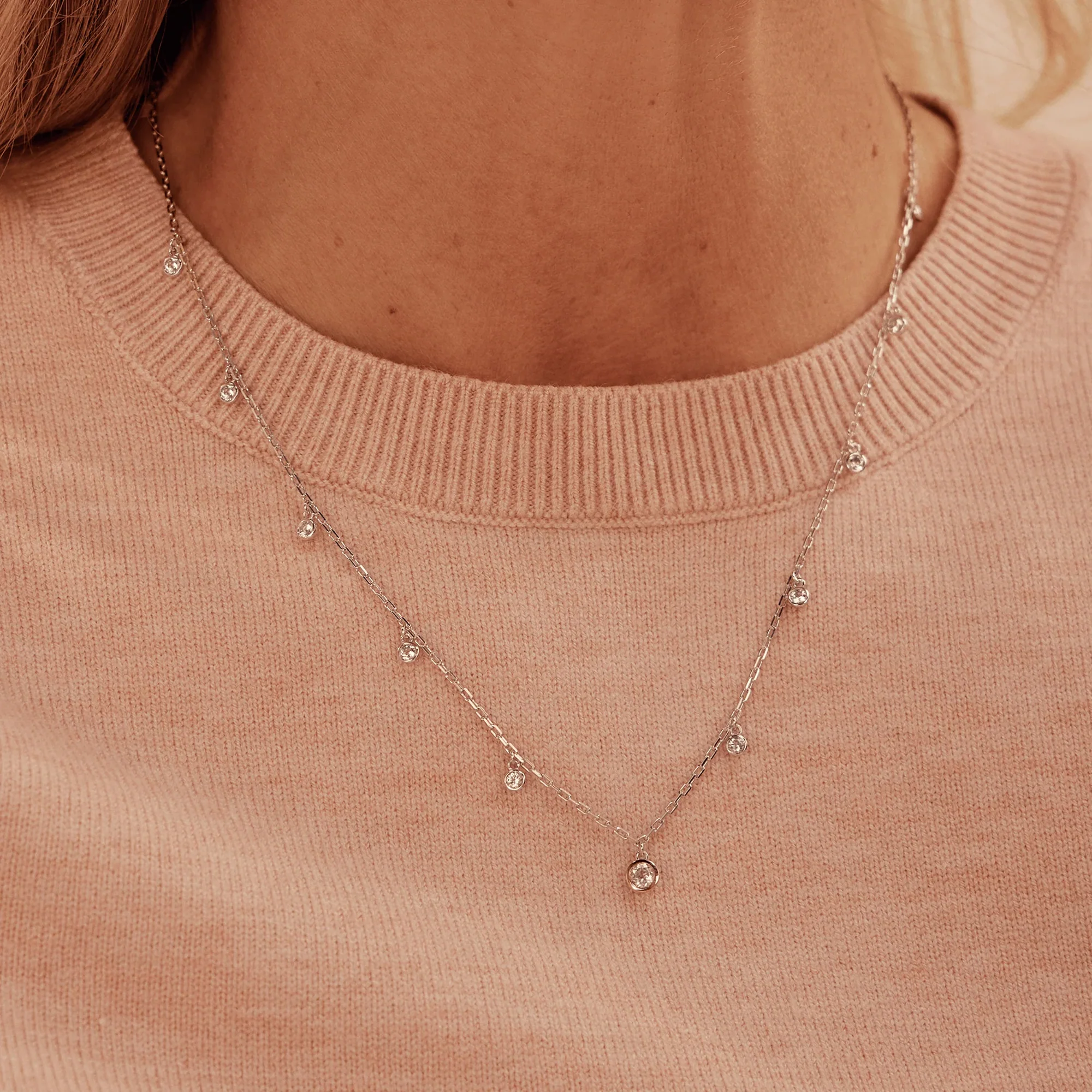 Clogau Clogau® Celebration Sterling Silver Necklace with Topaz 3SCEL935 - Image 2