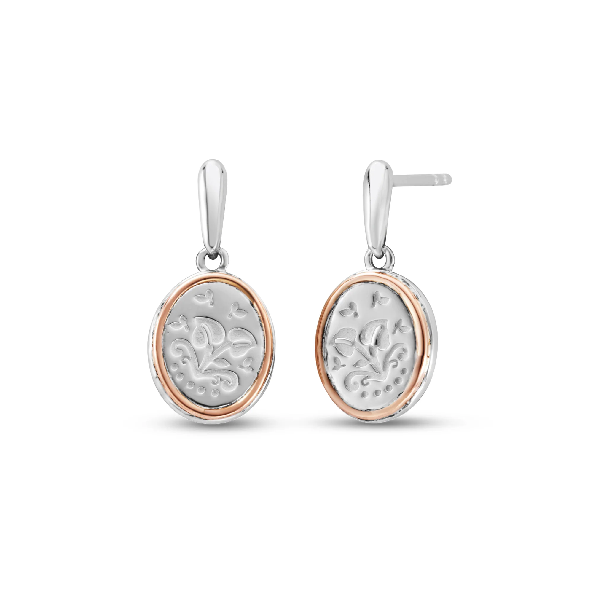 Clogau Tree of Life® Sterling Silver Filigree Drop Earrings 3STOL764