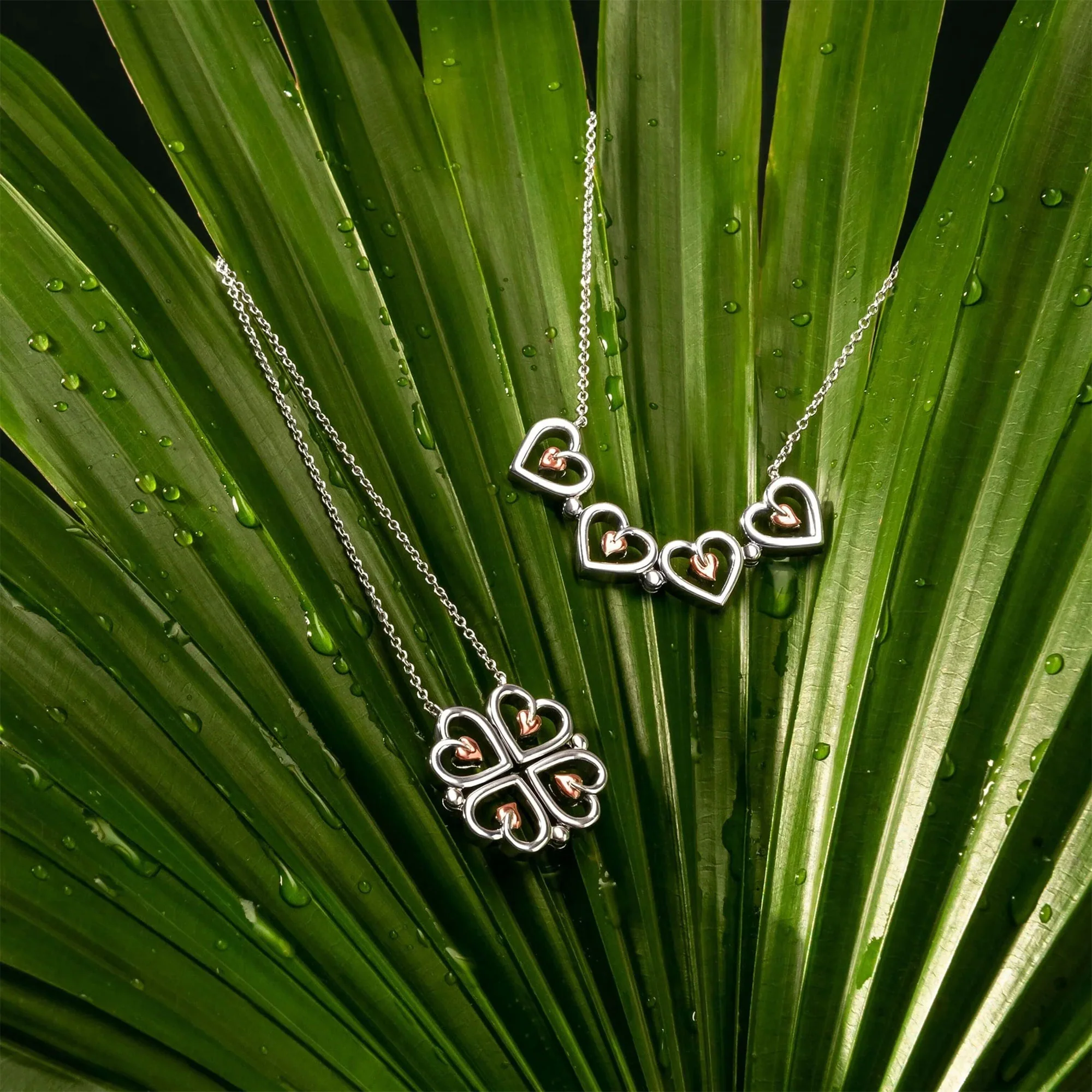 Clogau Tree of Life® Sterling Silver Heart Necklace 3STOL0623 - Image 3