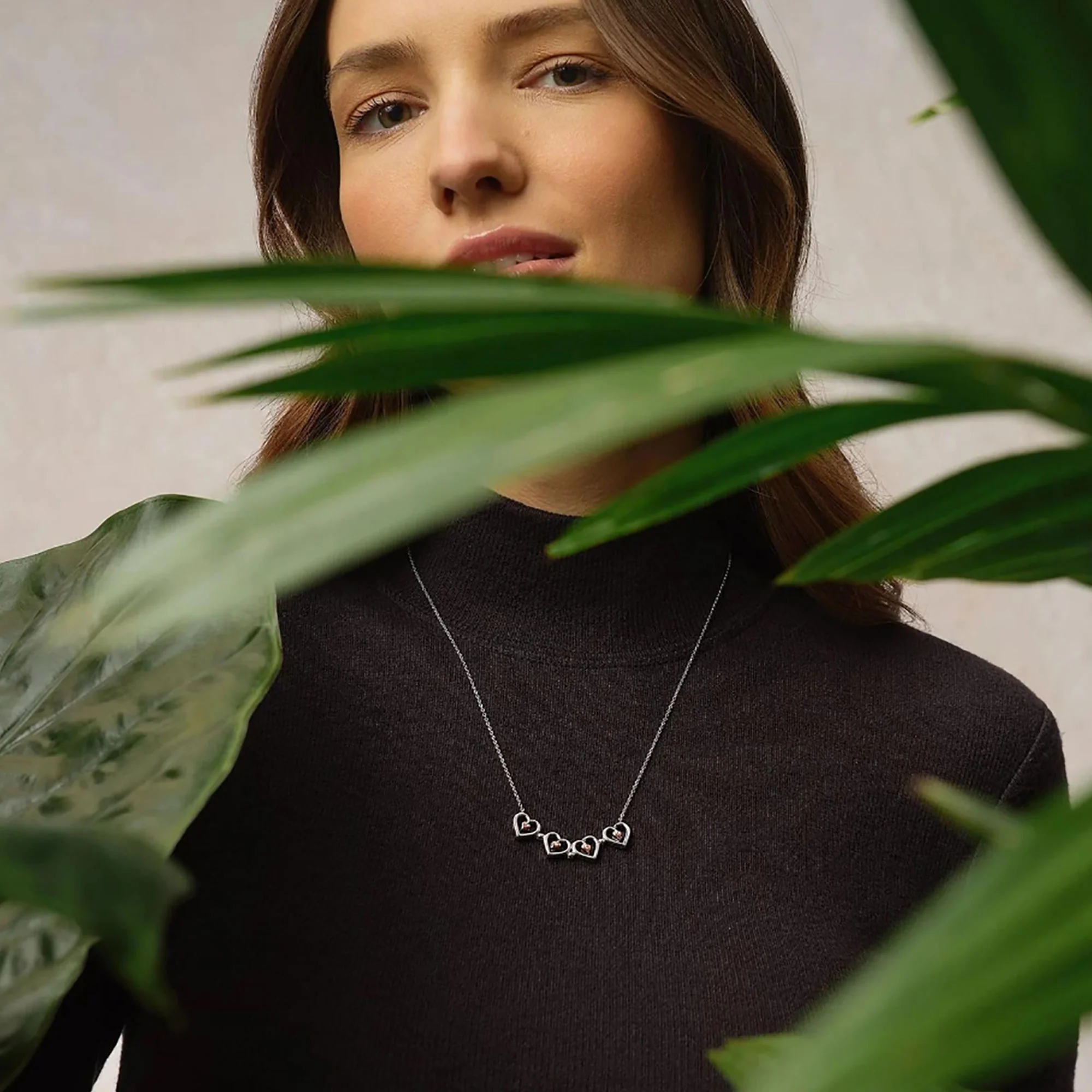 Clogau Tree of Life® Sterling Silver Heart Necklace 3STOL0623 - Image 4