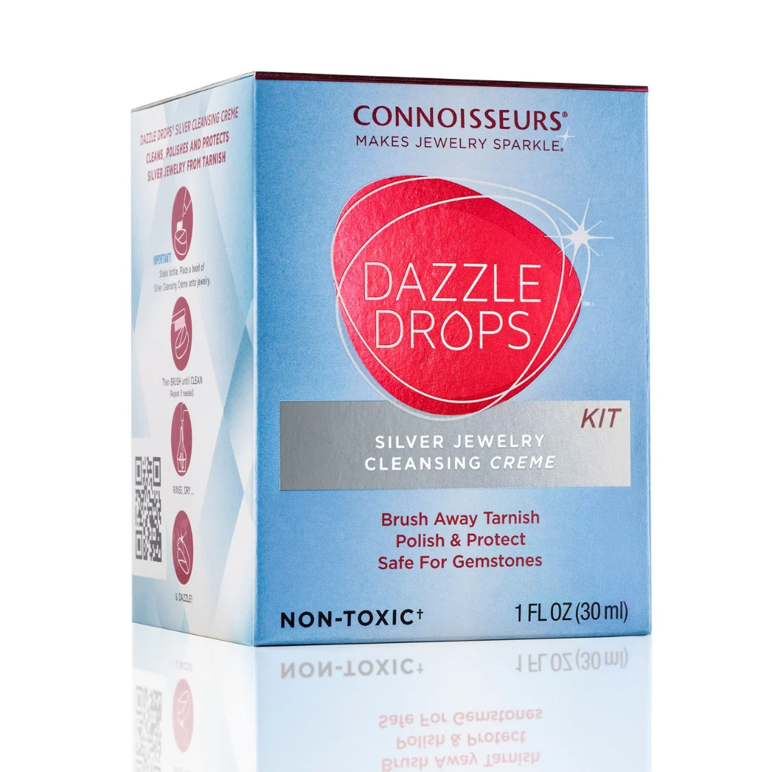 Connoisseurs Diamond Dazzle Drops Silver