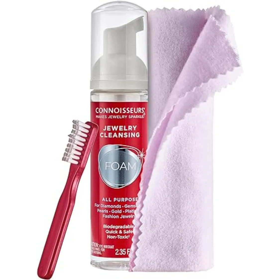 Connoisseurs Jewellery Cleansing Foam Kit - Image 2